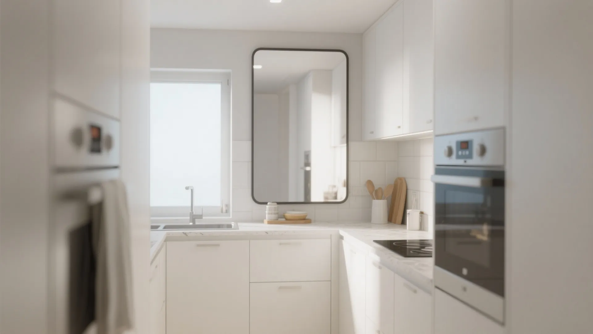 9. Mirror or Reflective Surfaces