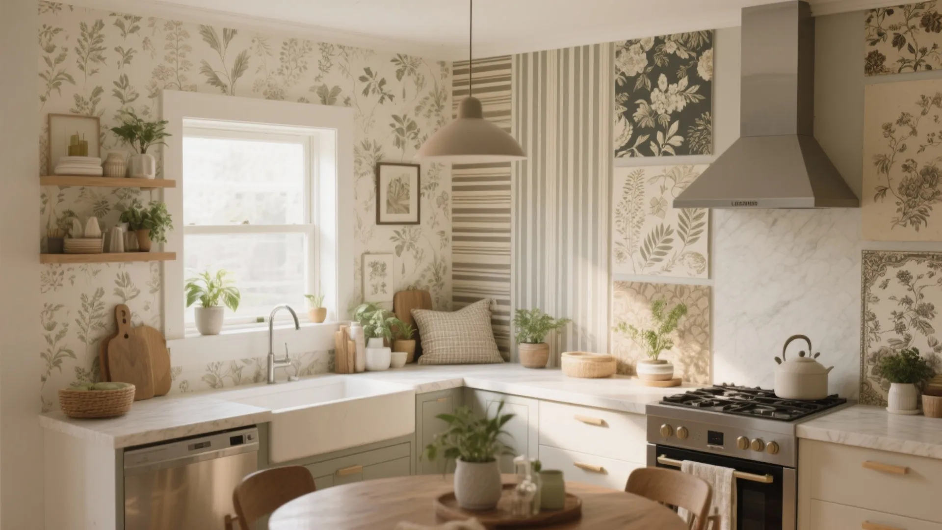 10 Simple Kitchen Wallpaper Ideas: Easy, Stylish, and Space-Savvy Wallpapers for Any Kitchen