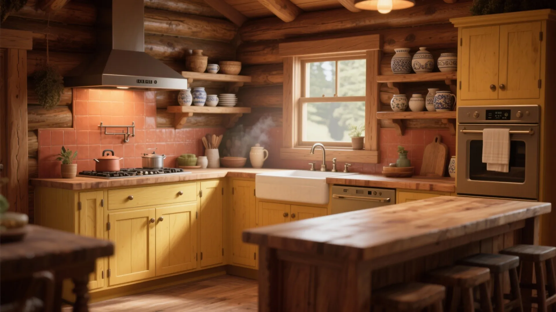 5. Kitchen Warmth Palette — durable color for busy spaces
