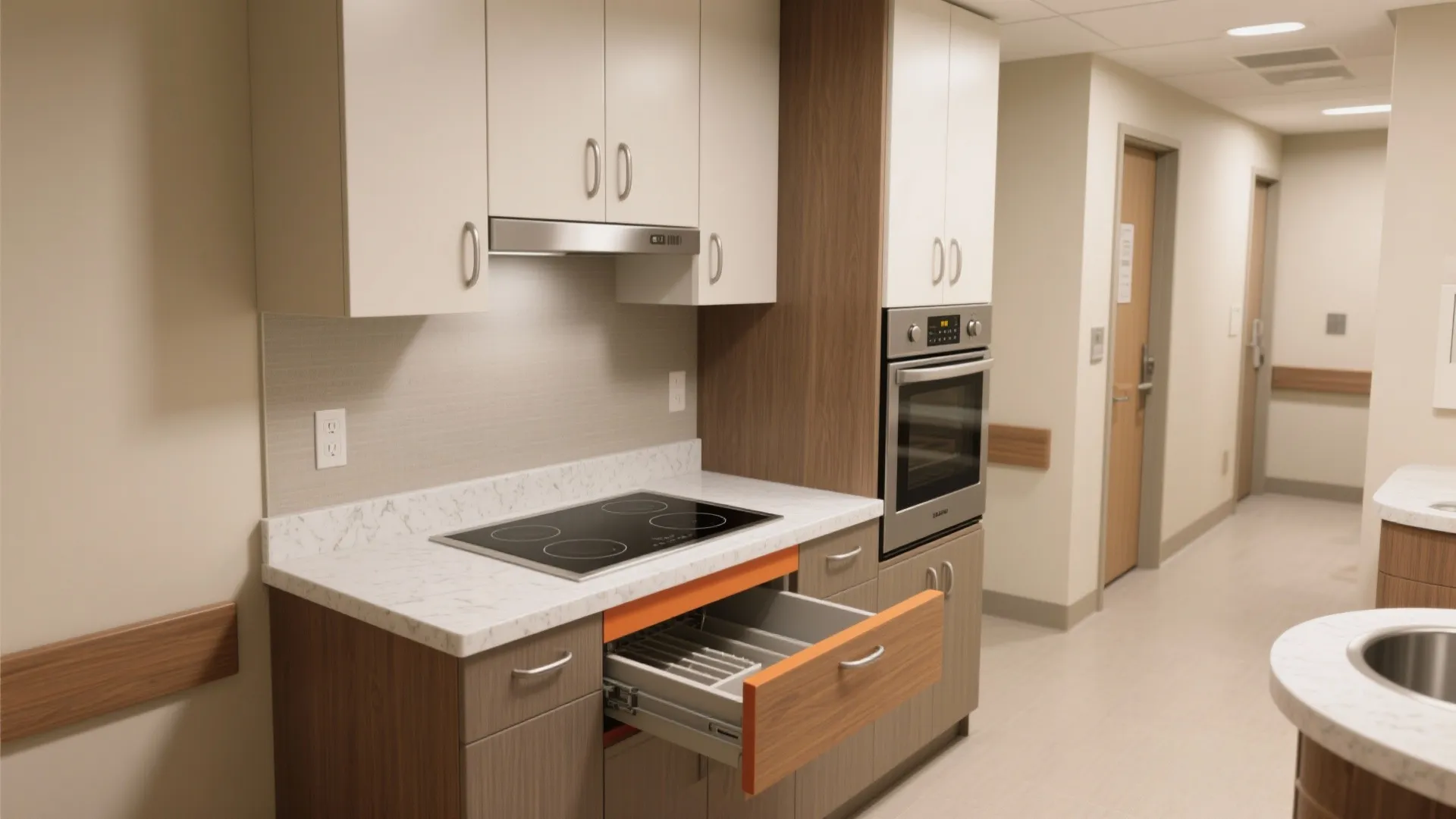 Compact Kitchenettes Built for Dignity and Safety