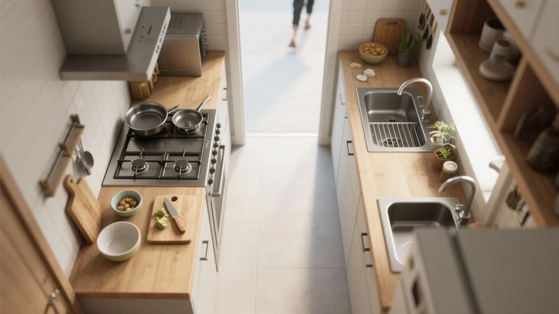 3. Prioritize workflow over symmetry