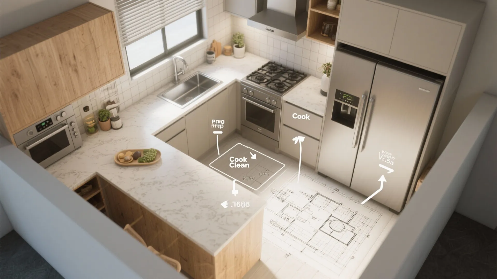 5. Map the Kitchen Workflow, Even in Compact Kitchens