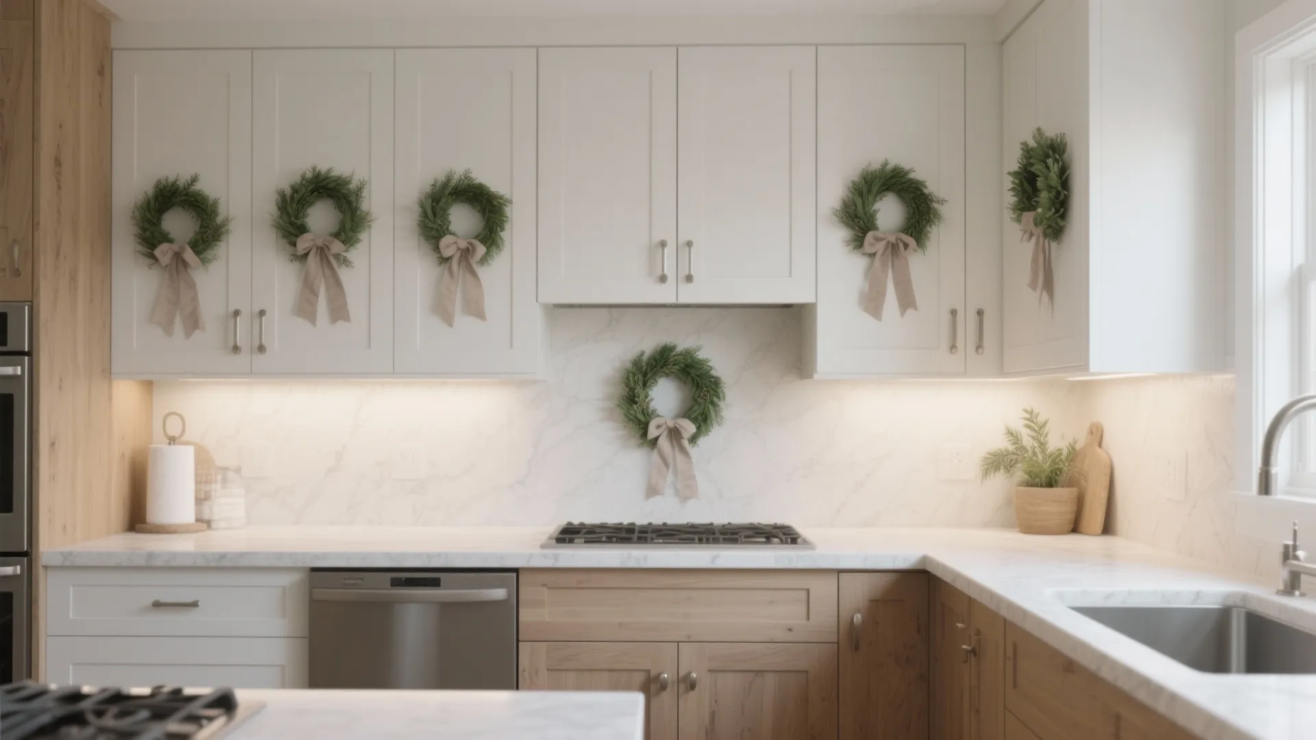 Small Wreaths for Kitchen Cabinets: The Ultimate Styling Guide: Fast-Track Guide to Effortless Cabinet Makeovers
