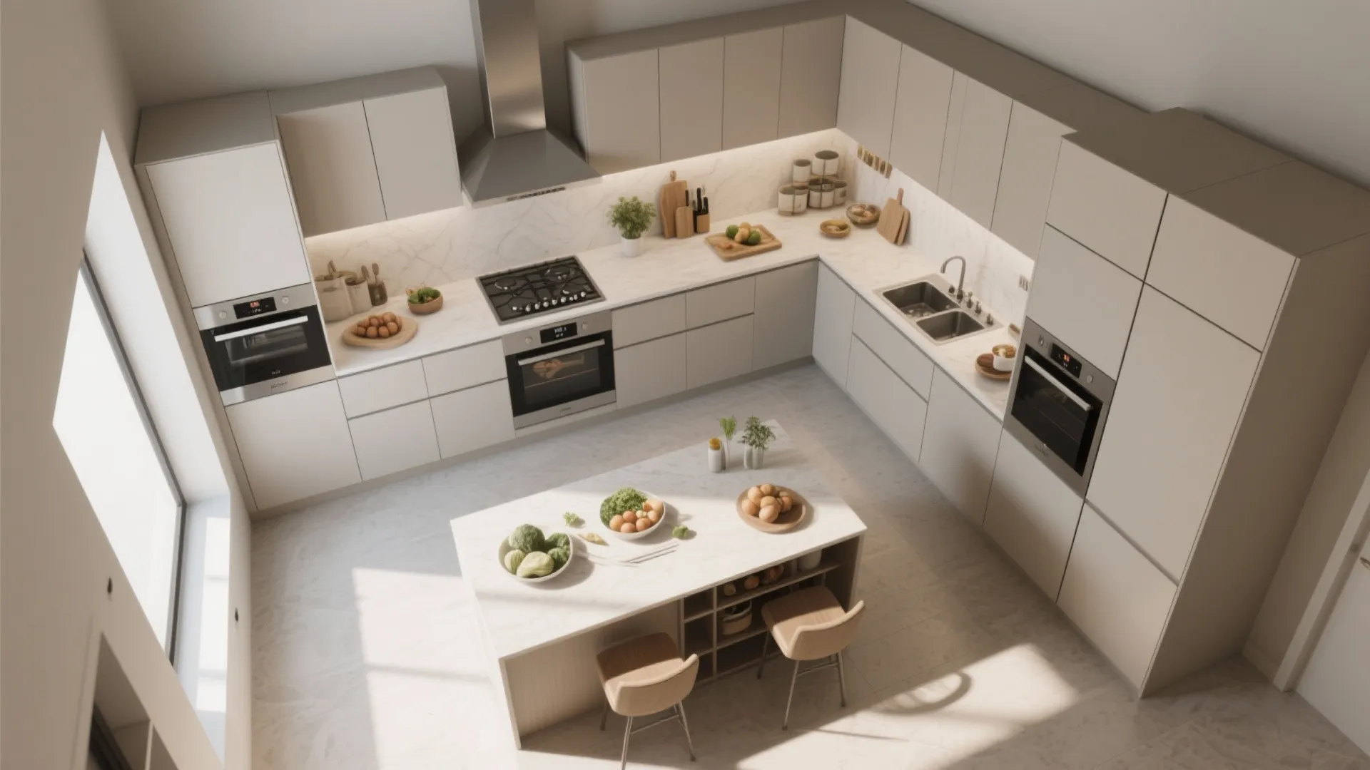 5. Kitchen Zone Optimization