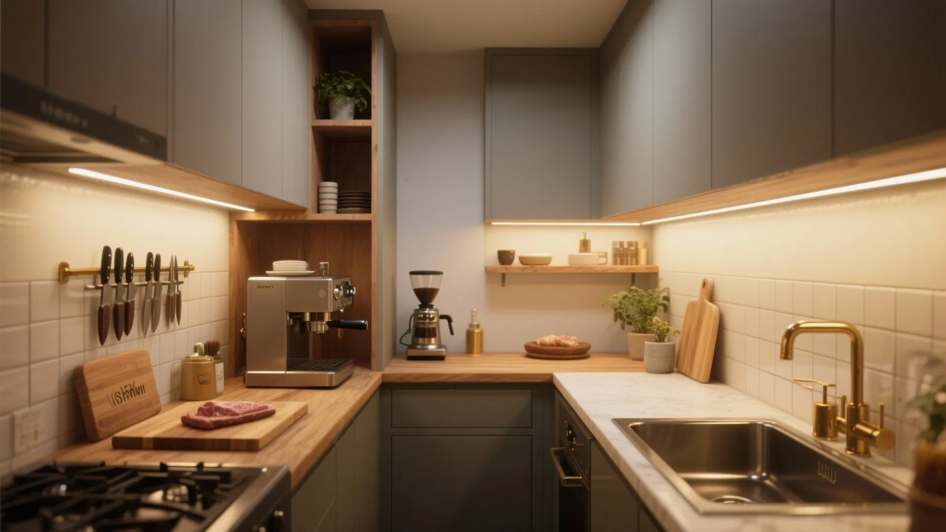 4. Zone the kitchen for function, not symmetry