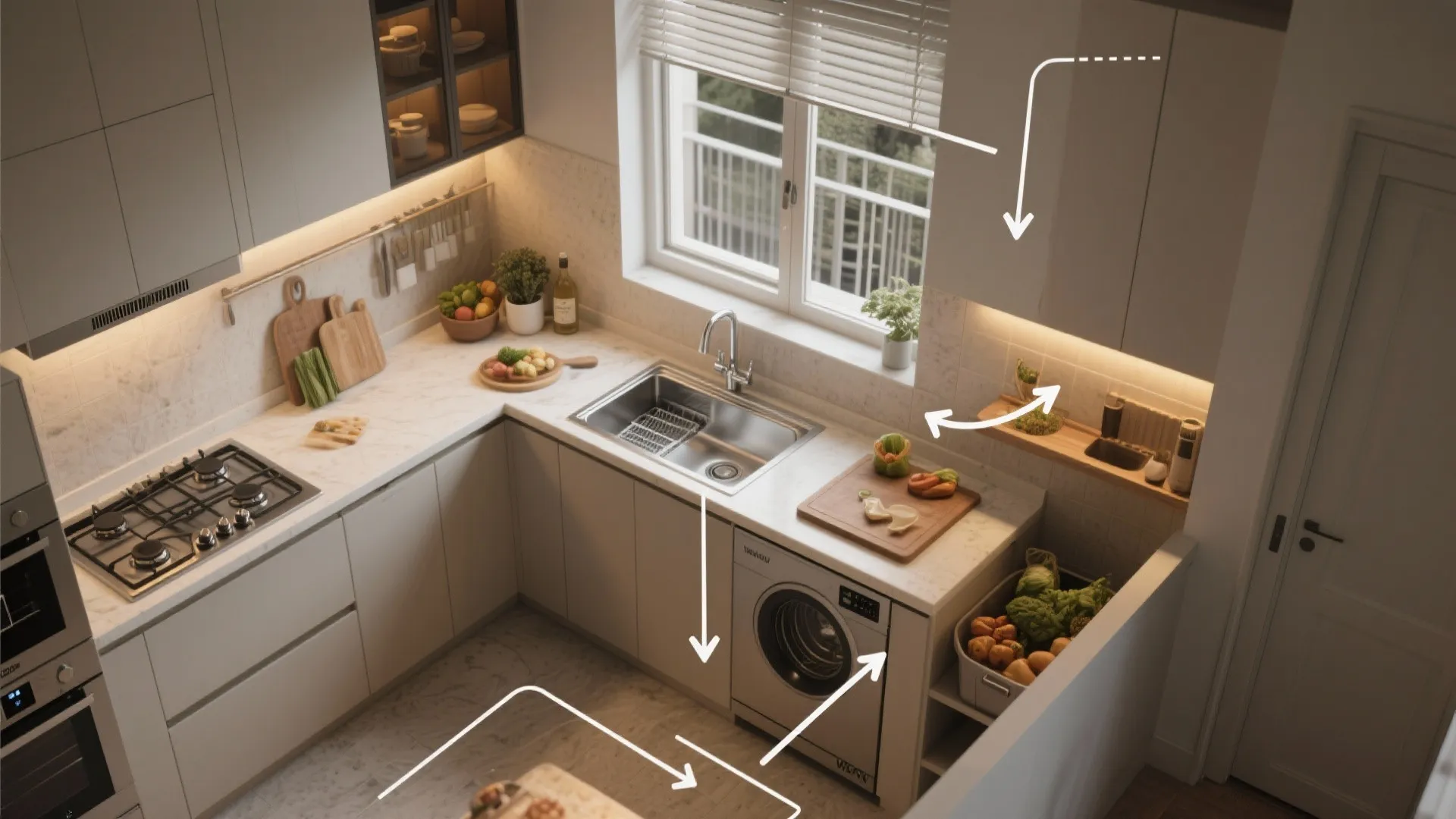 Smart Zones and Ventilation That Suit Indian Kitchens