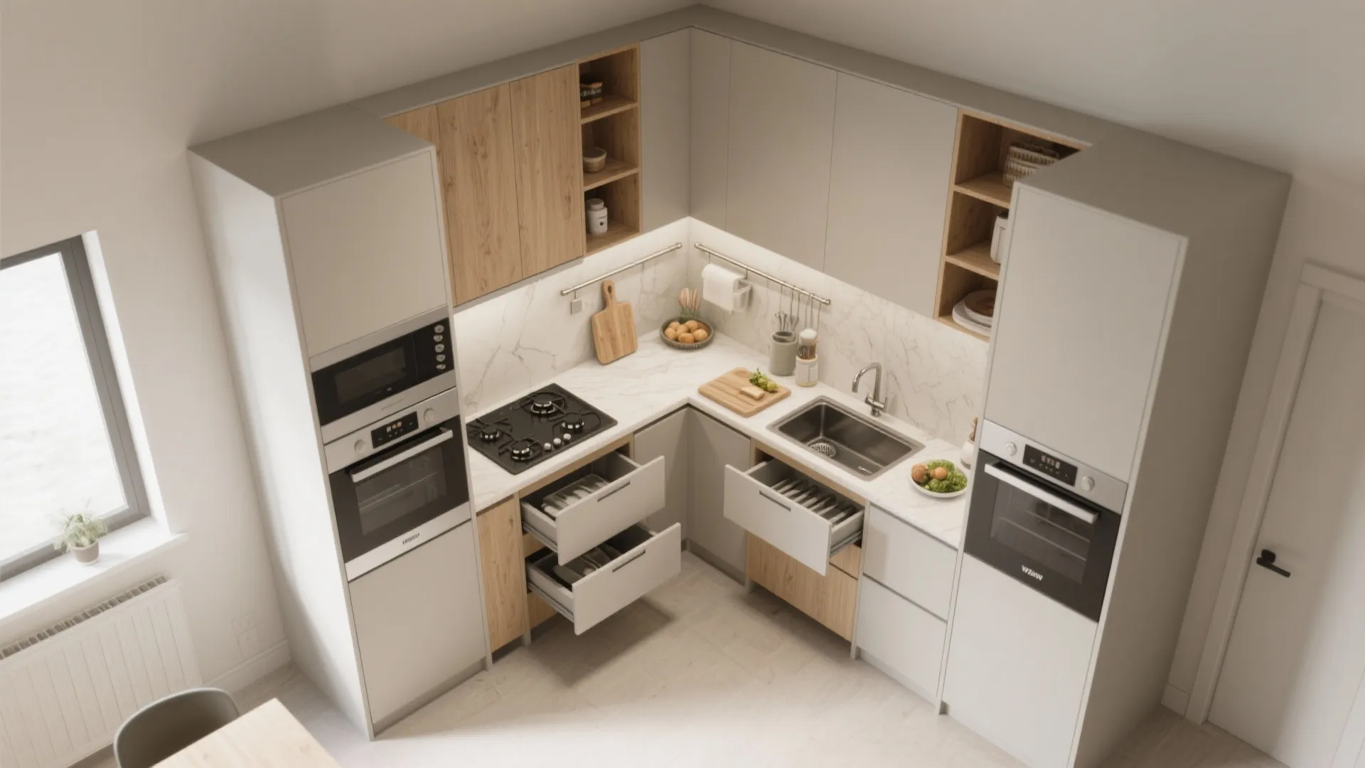 Minimalist Kitchen Storage That Works