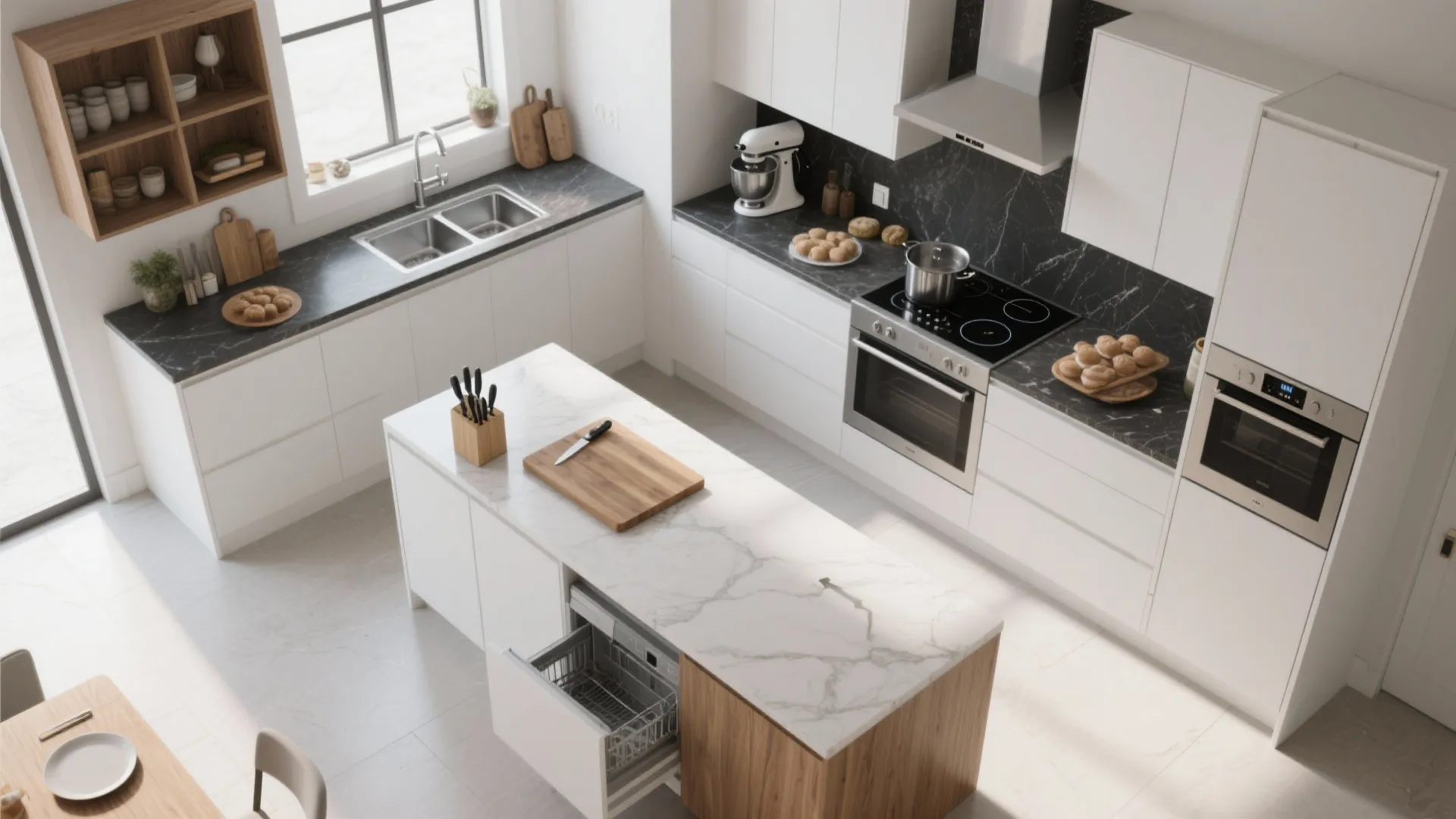 Zone-Based Layout for Big Families