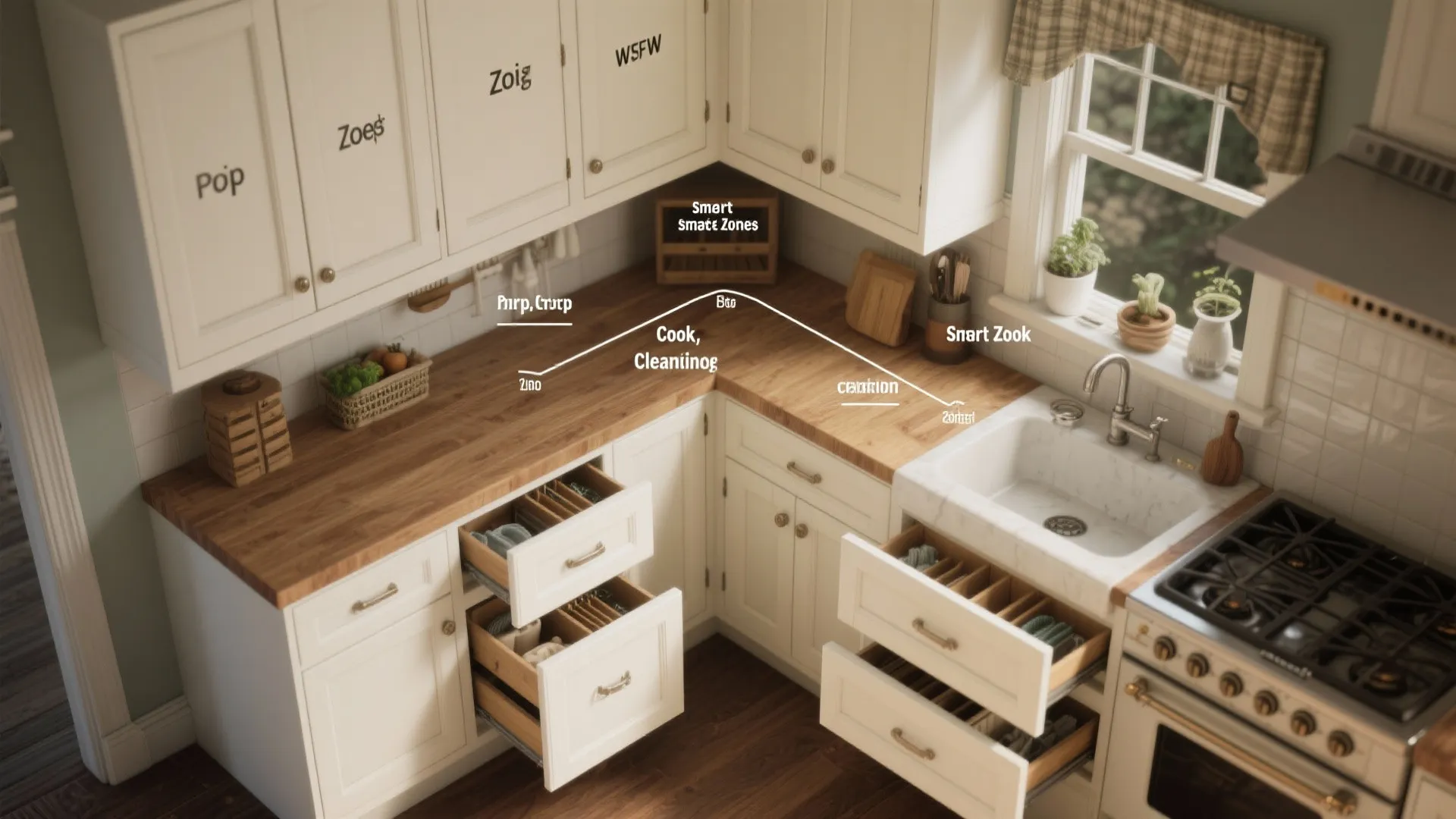5. Keep Layout Efficient with Smart Zones