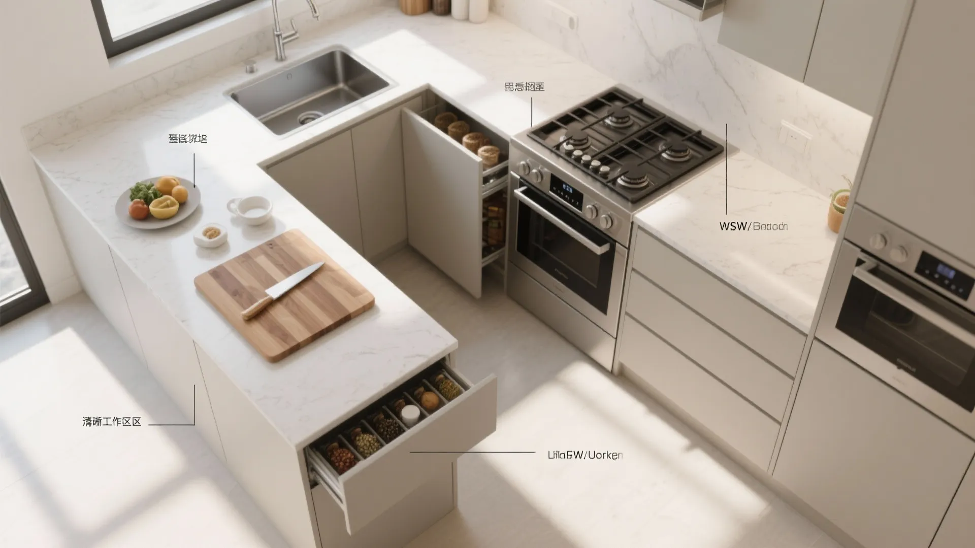 Minimalist Kitchen Storage That Works