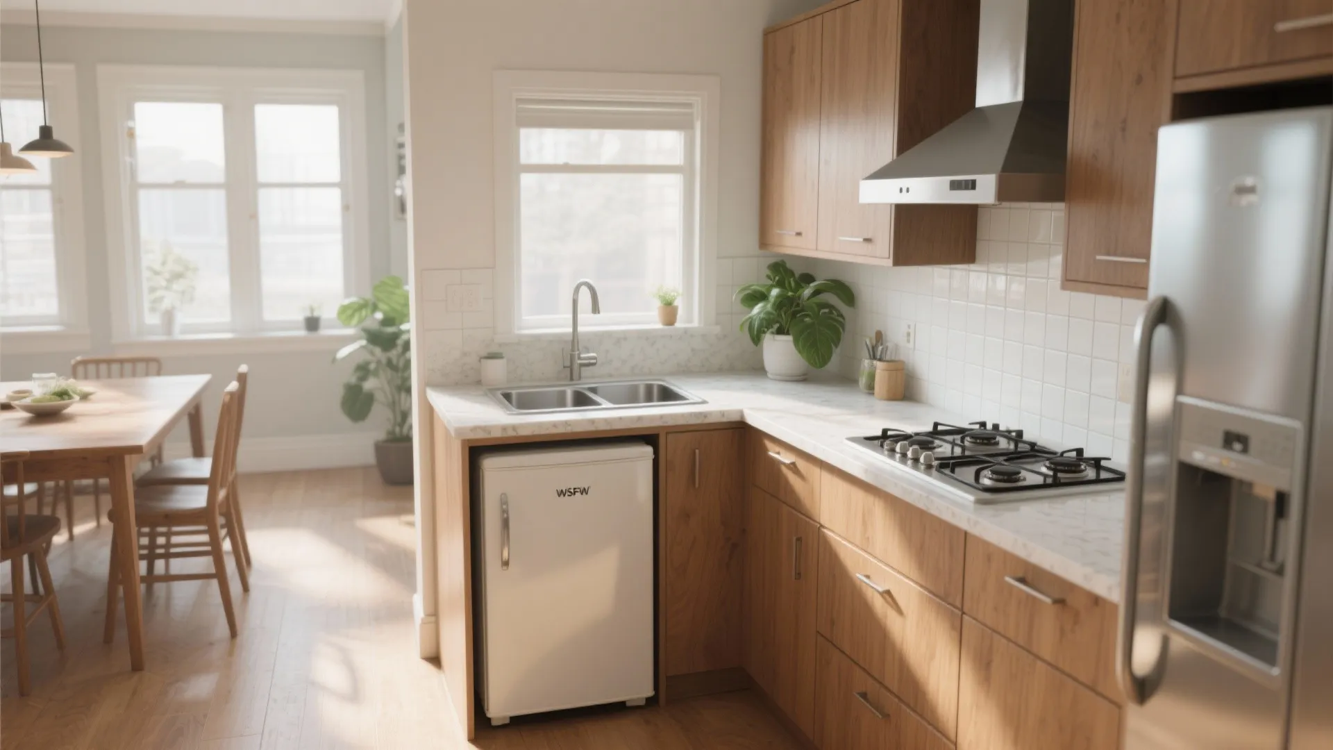 3. Convert to a Kitchenette or Small Prep Area