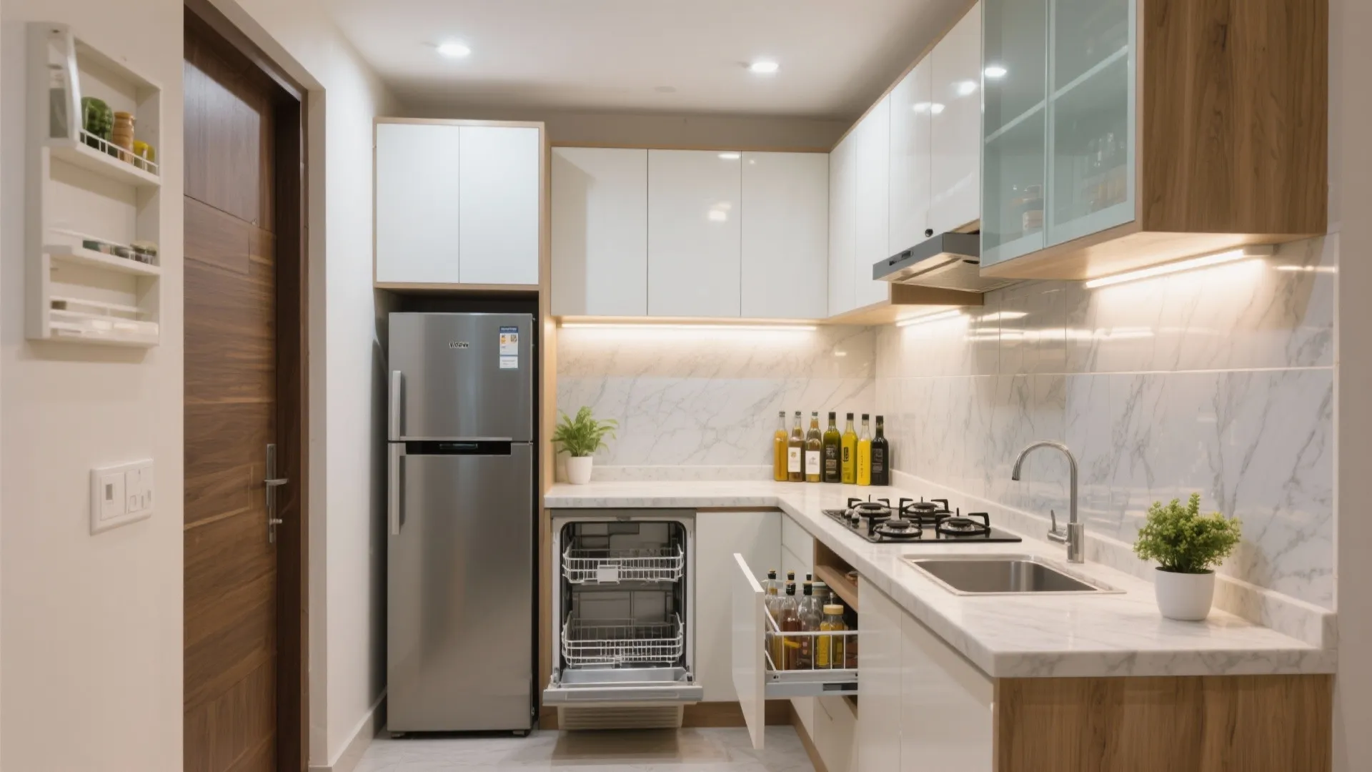 Lean, Efficient Kitchenettes that Actually Cook