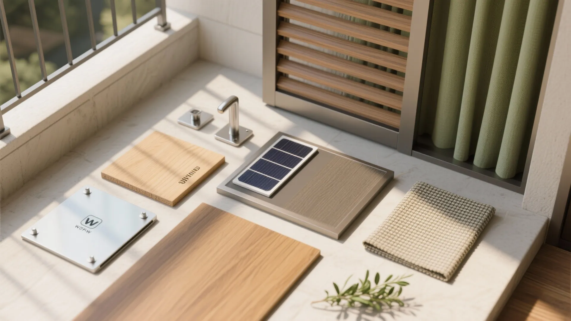 Balcony utility and laundry integration (without the eyesore)