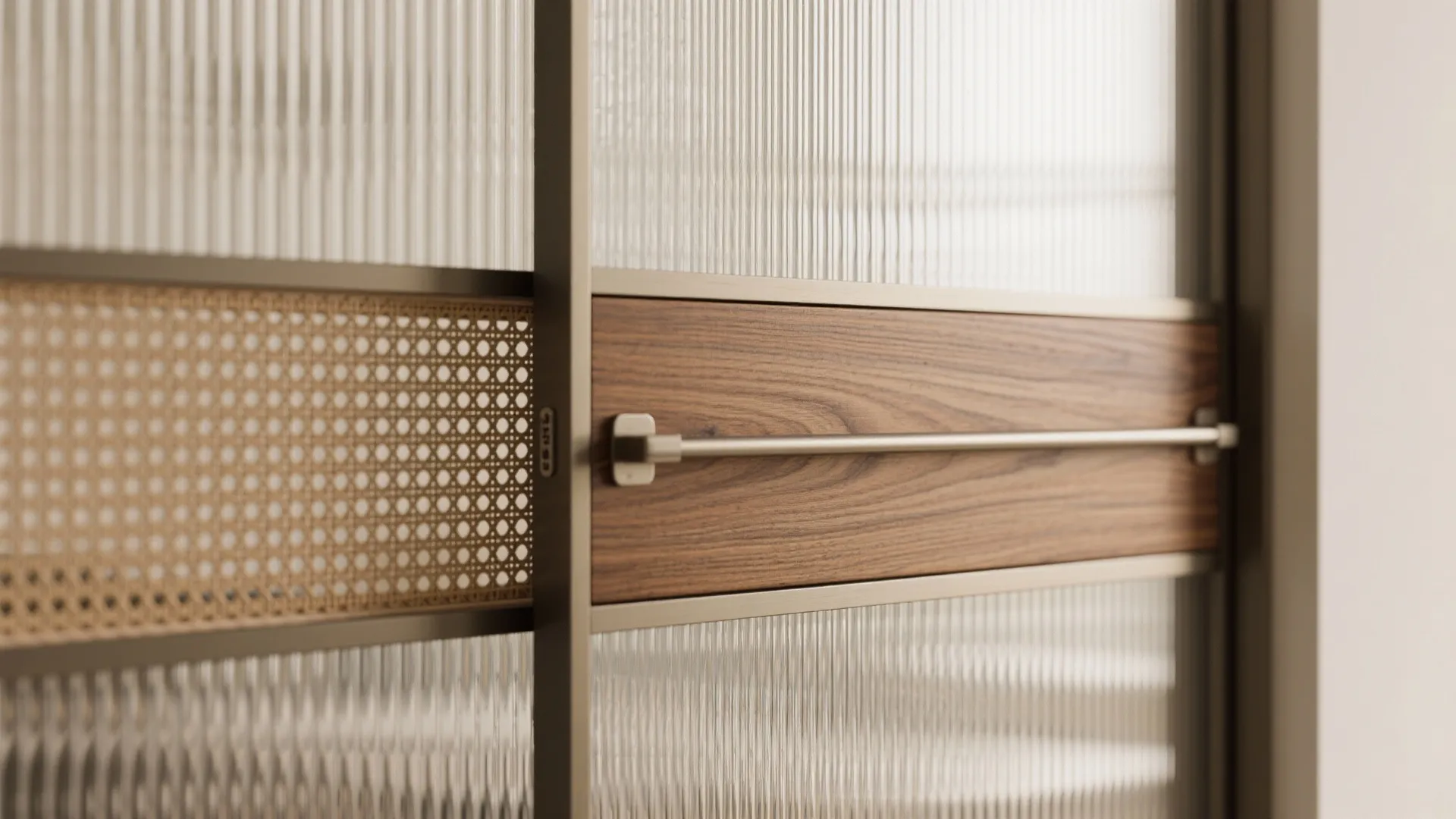 Sliding partitions to flex your living-dining