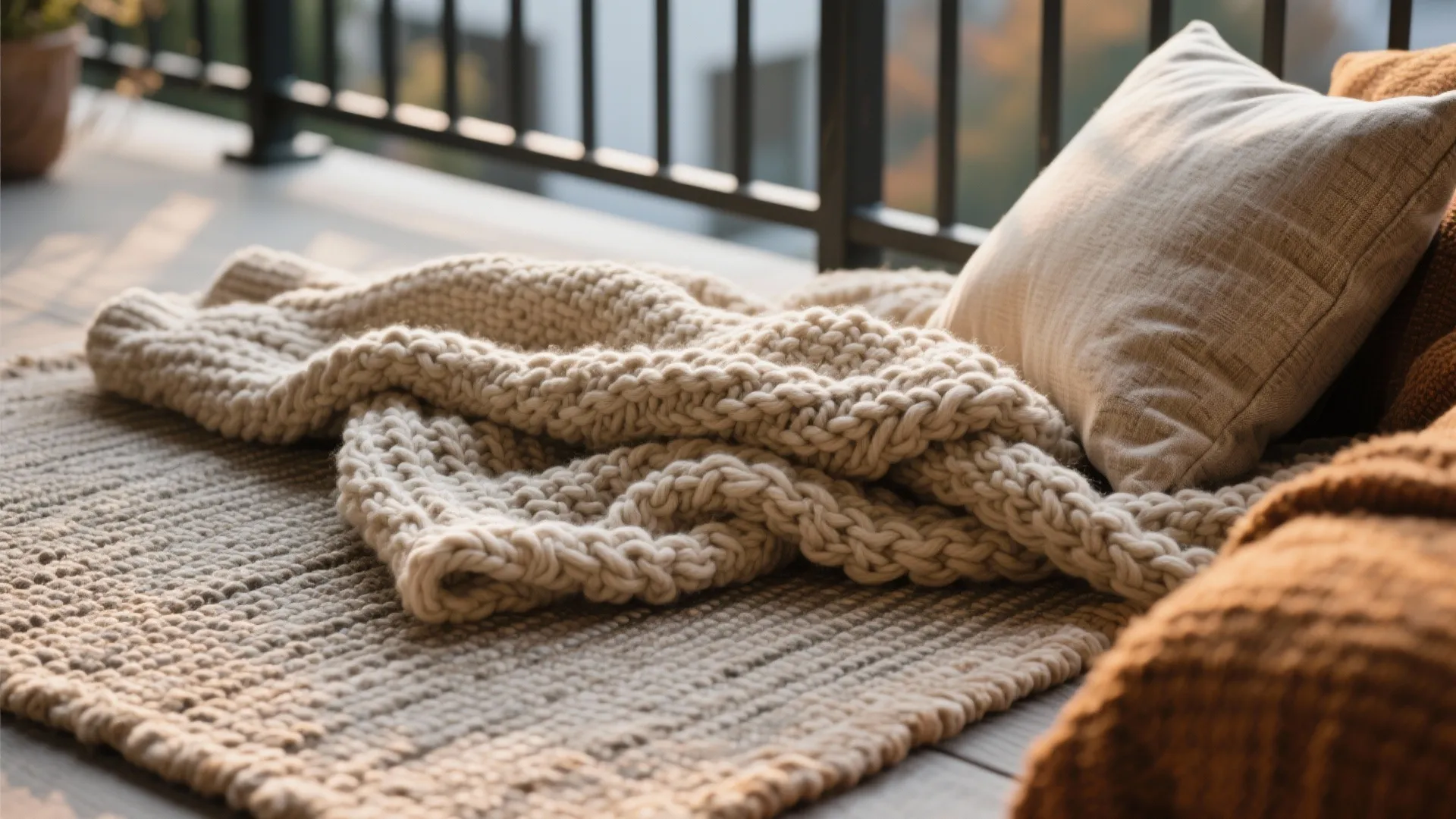 Warm Textures and Layered Textiles