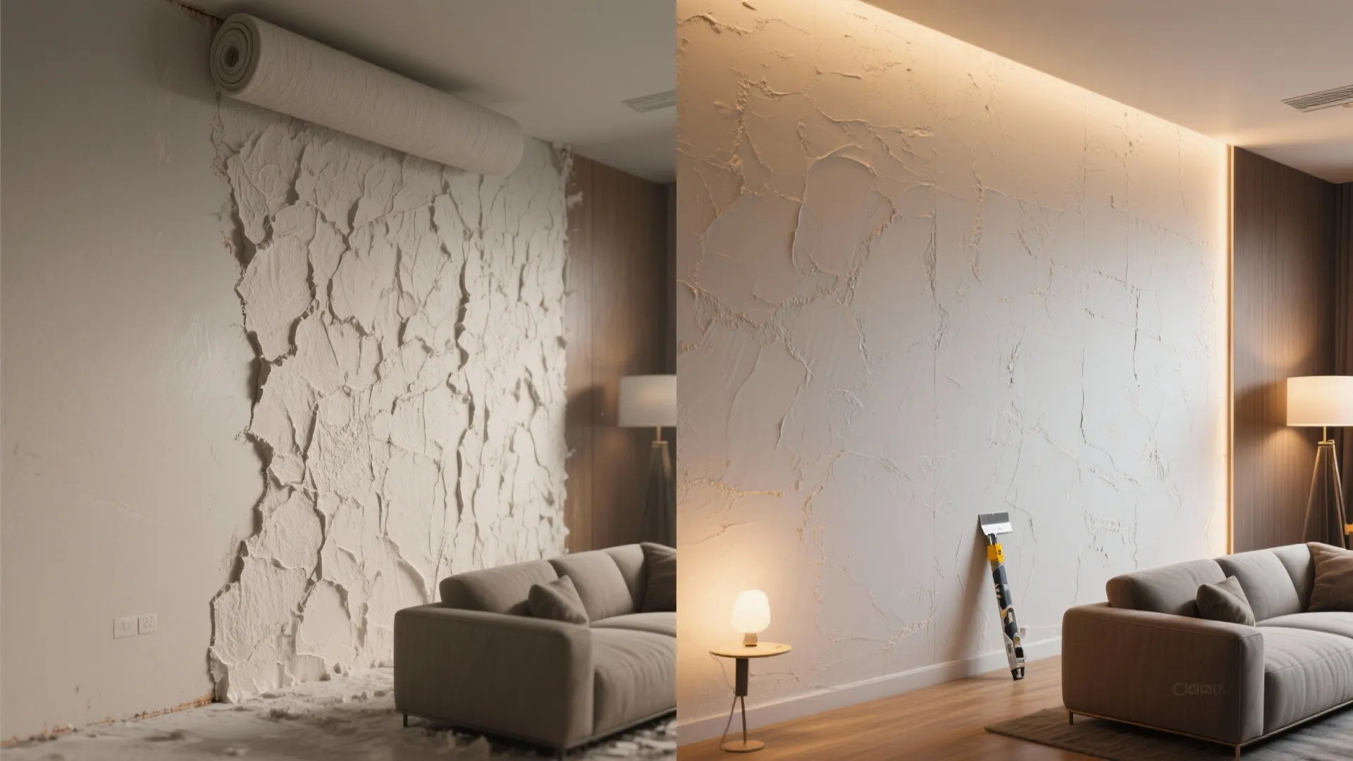 4. Knockdown-ish with a Thick Roller and Flattening