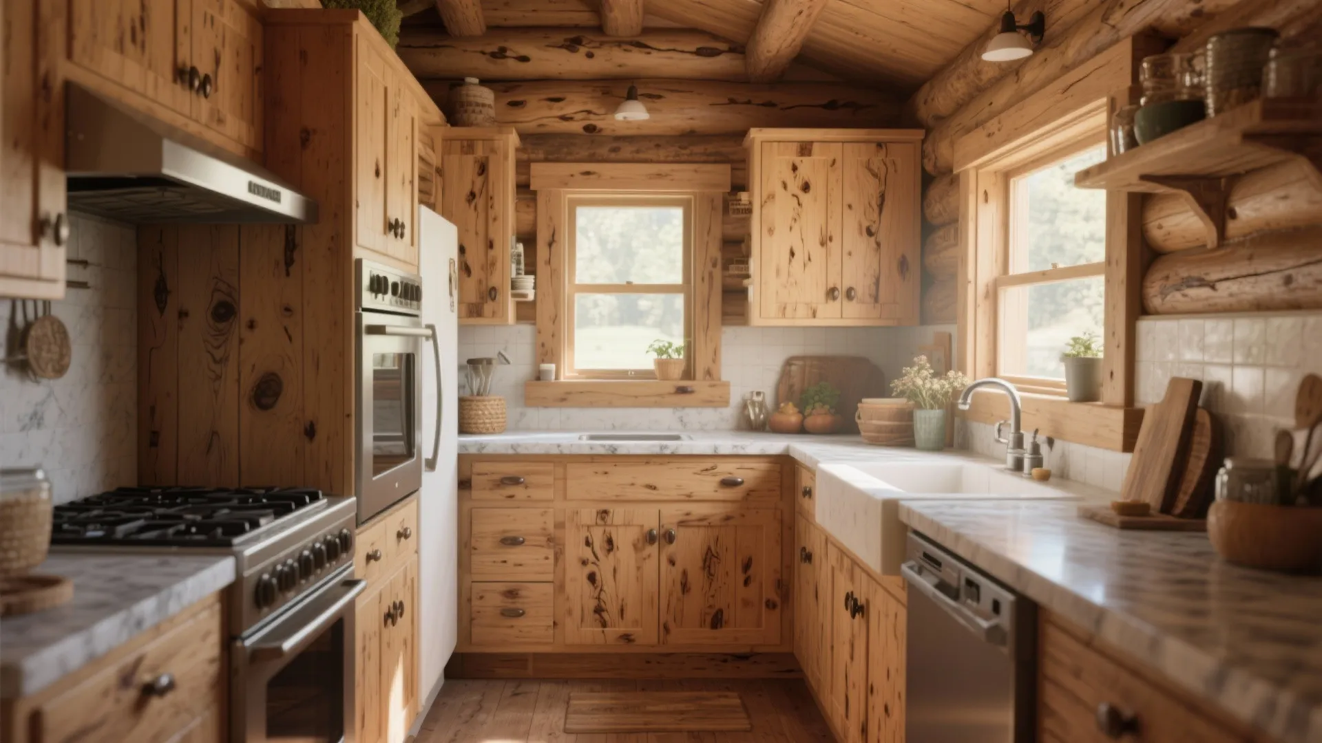 Knotty Pine Kitchen Ideas for a Cozy Home: Transform Your Space with Rustic Charm and Functionality