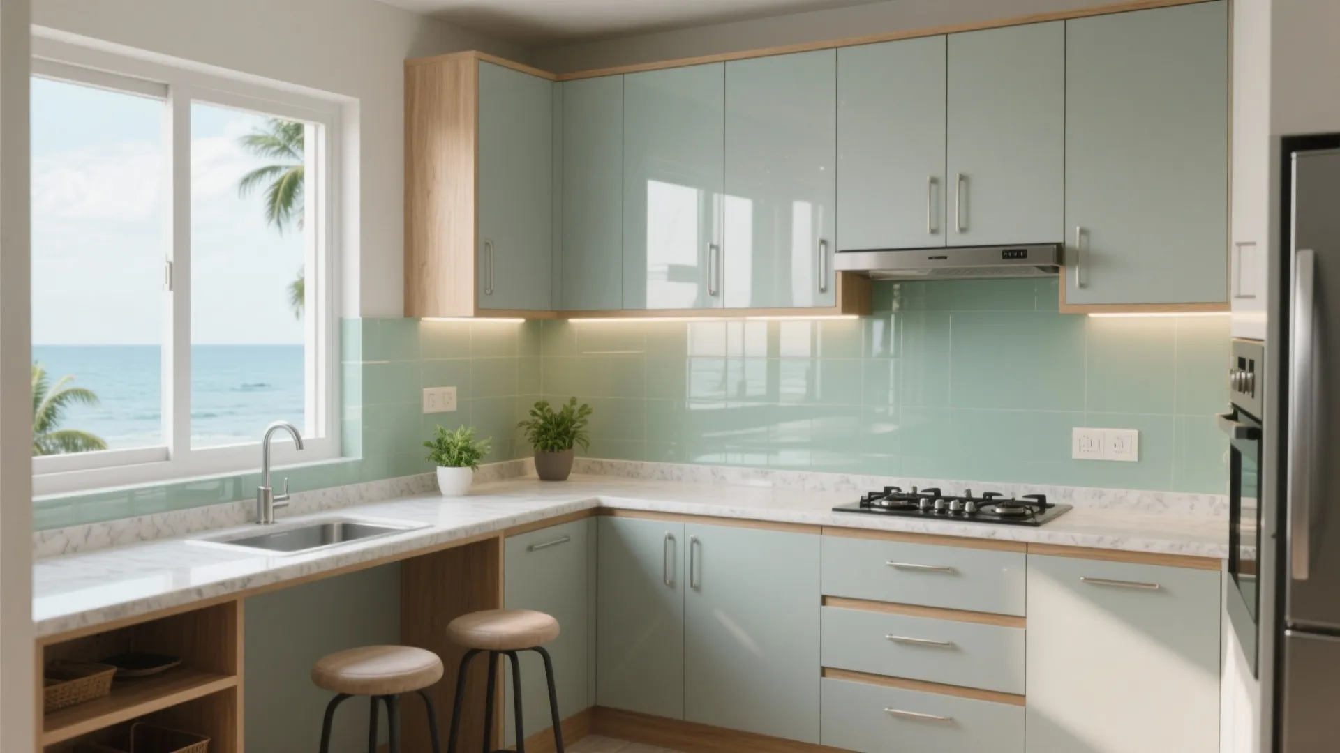 2 BHK Flat in Kochi: 5 Smart Kitchen Design Ideas: Small-space, big impact: my proven tips for a 2 BHK flat in Kochi