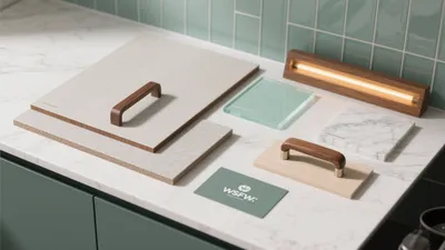 Modern Kitchen Materials & Hardware Showcase