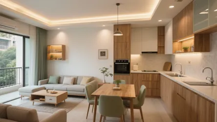 5 ways to cut 2 BHK flat interior design cost in Kolkata