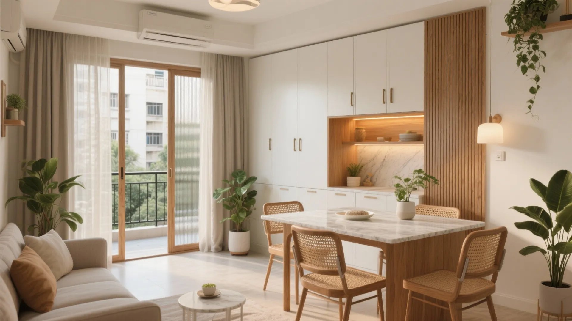2 bhk flat in kolkata newtown: 5 smart design ideas: A Kolkata designer’s playbook to make a compact 2 BHK feel bigger, brighter, and smarter—without losing local character
