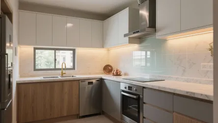 2 BHK Flat in Kolkata: 5 Smart Kitchen Design Ideas