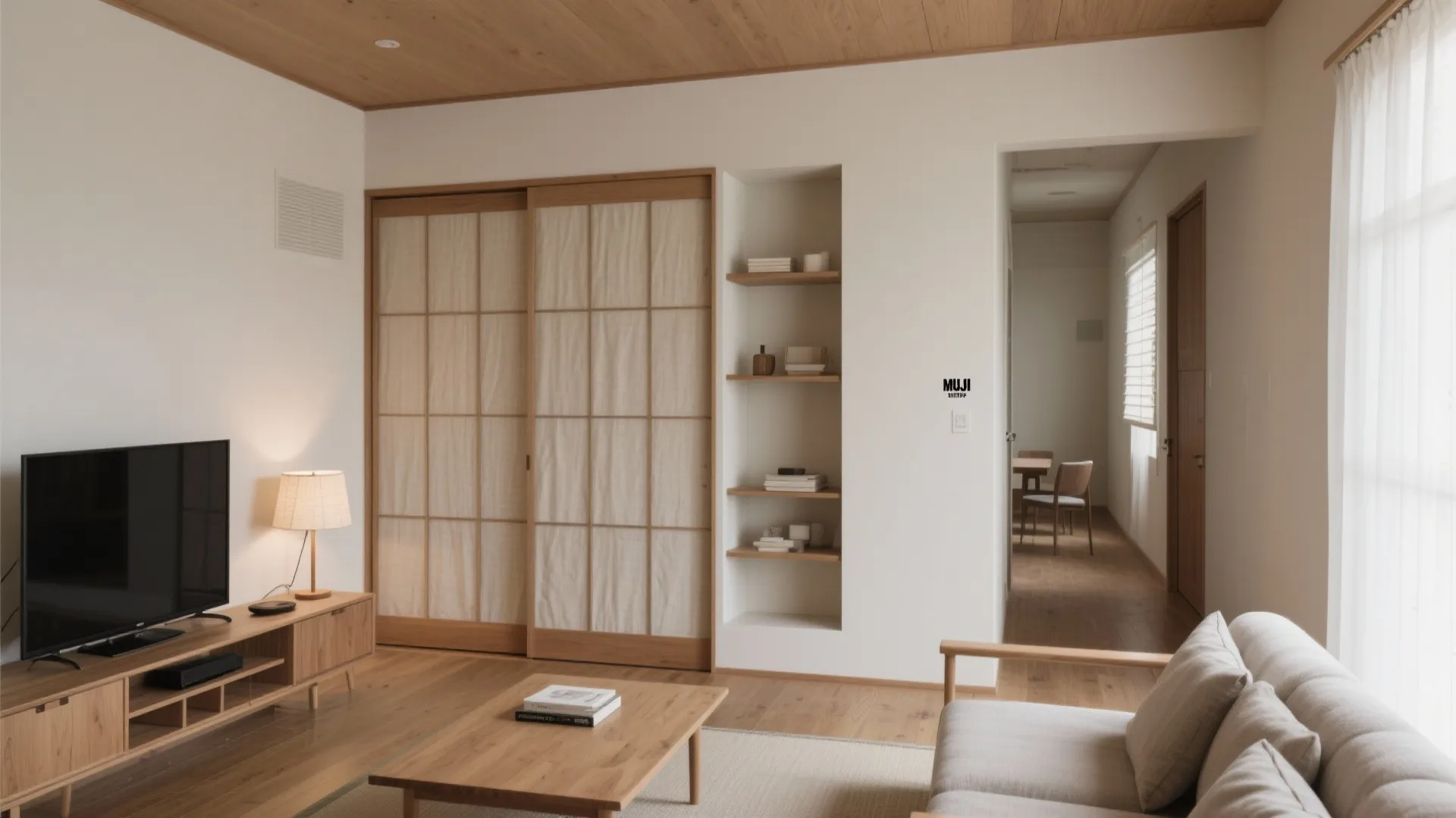 Tips 2: リビングは“視線の抜け”を優先し、収納は壁厚を活用（収納技巧）