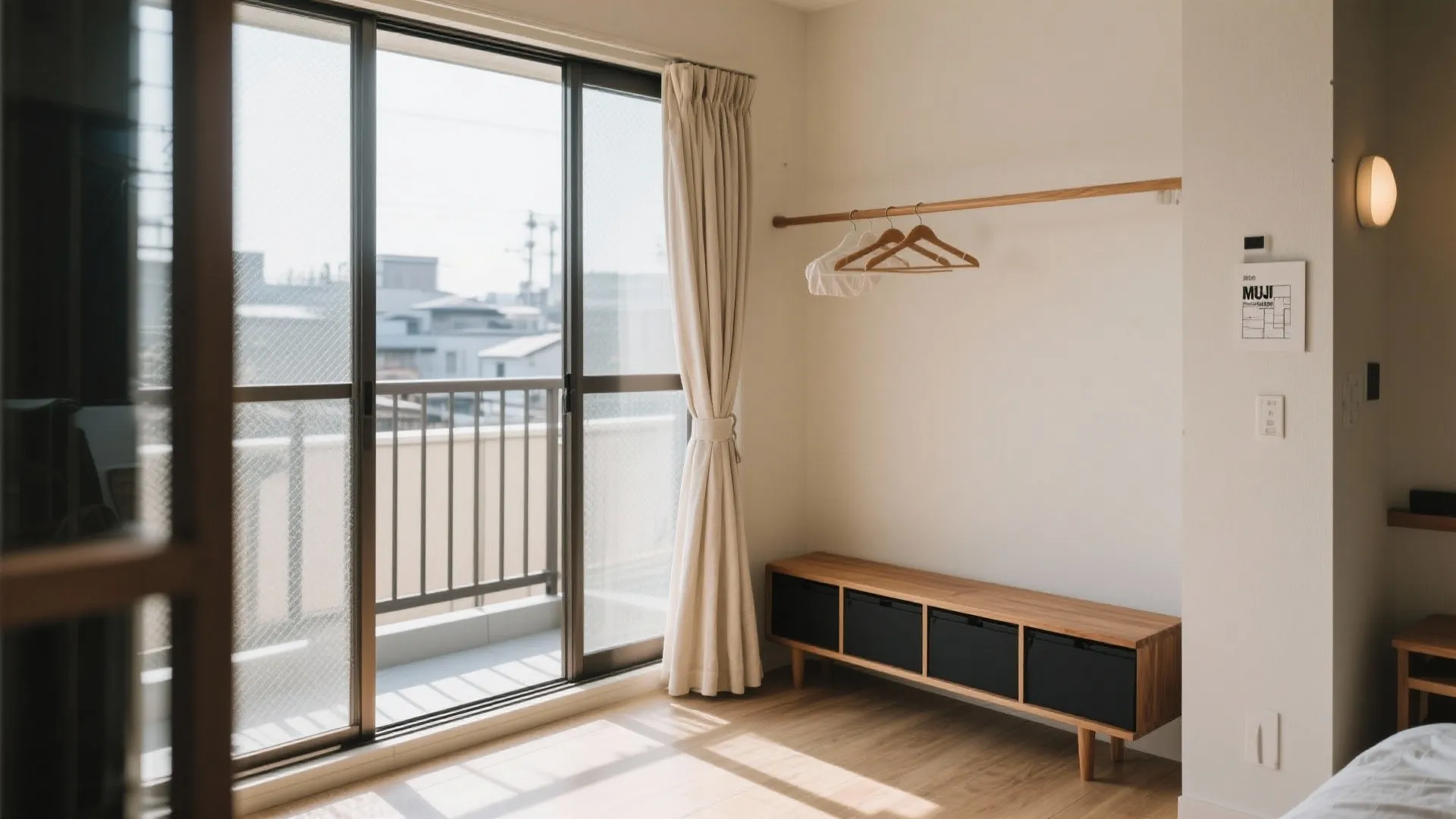 Tips 5: バルコニーと窓回りを“整える”と部屋が一段軽くなる（日本都市）