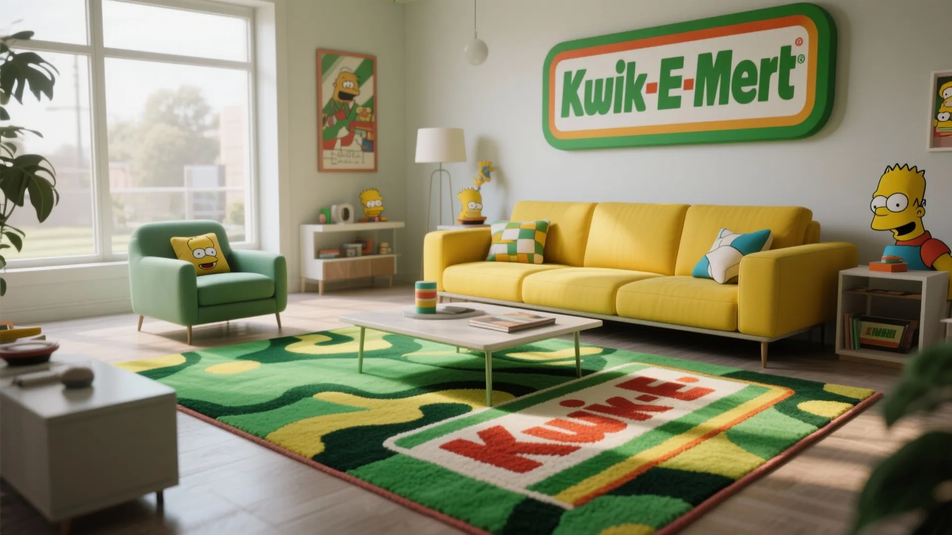 10. Area Rugs with Sneaker Colorways