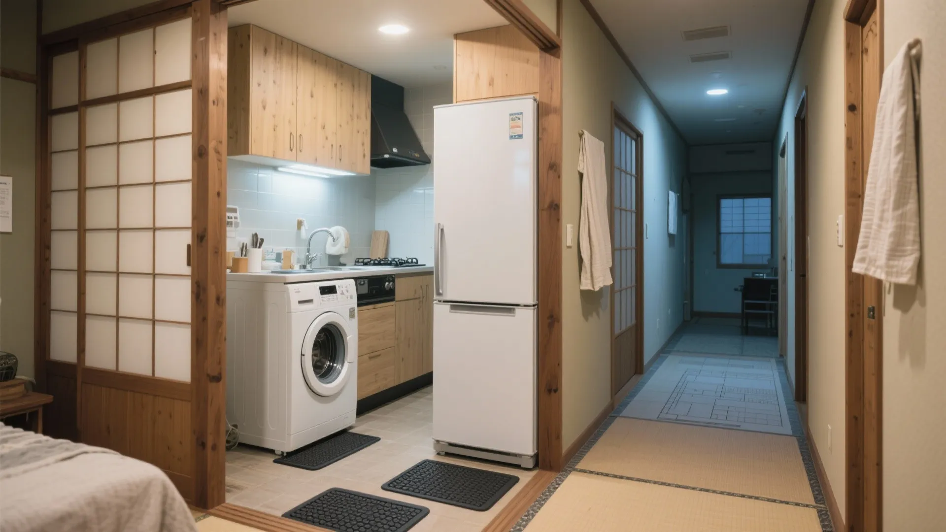 Tips 4: キッチン・水回りの“生活音”を時間で分散（動線規劃／京都）