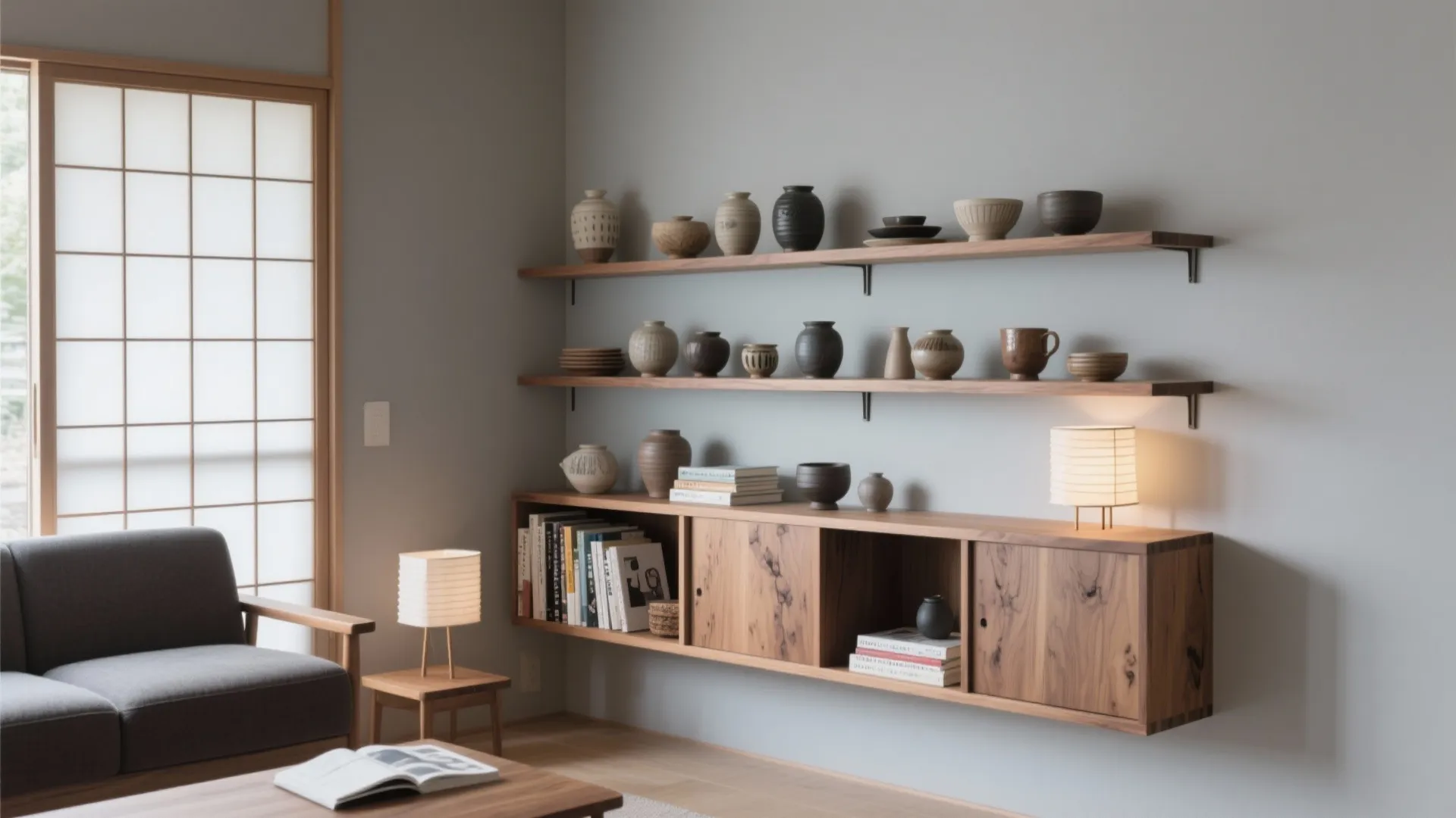 収納技巧は“見える8：隠す2”で軽さをキープ