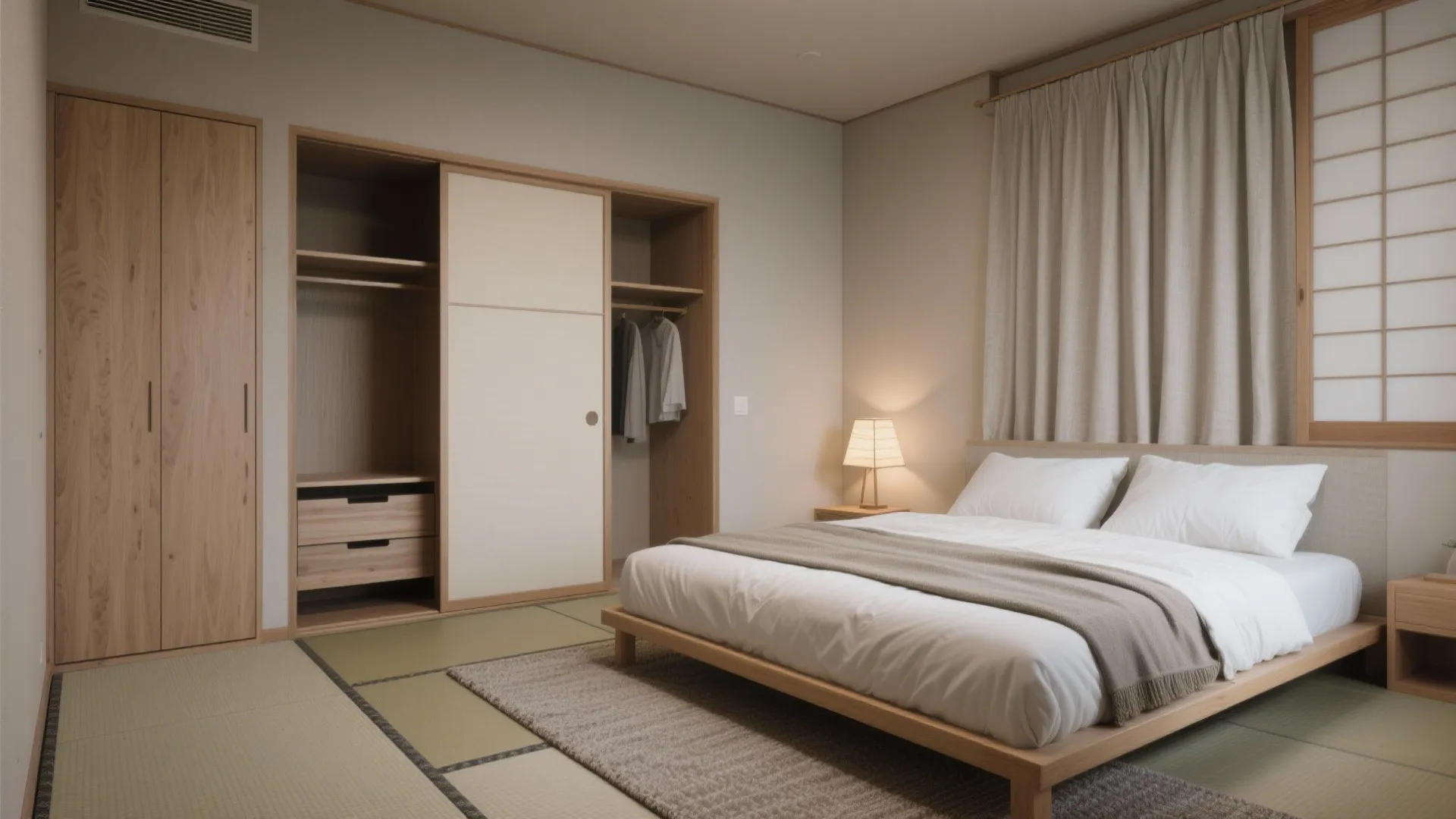 Tips 2: 1室を“静の部屋”に固定し、京都の夜を穏やかに（東京小戸型・収納技巧）