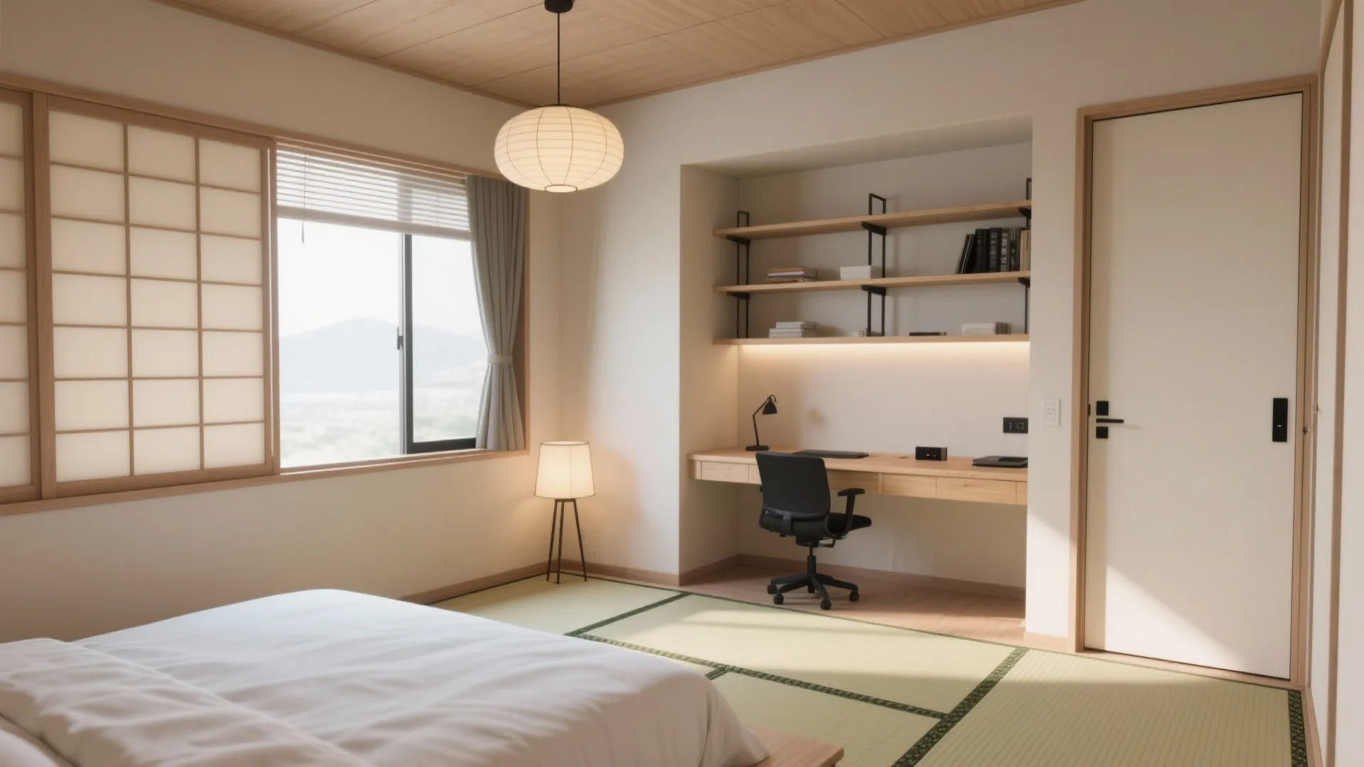 Tips 4: 個室は“用途の輪郭”で分ける、家具は薄く軽く（2LDKの空間計画）