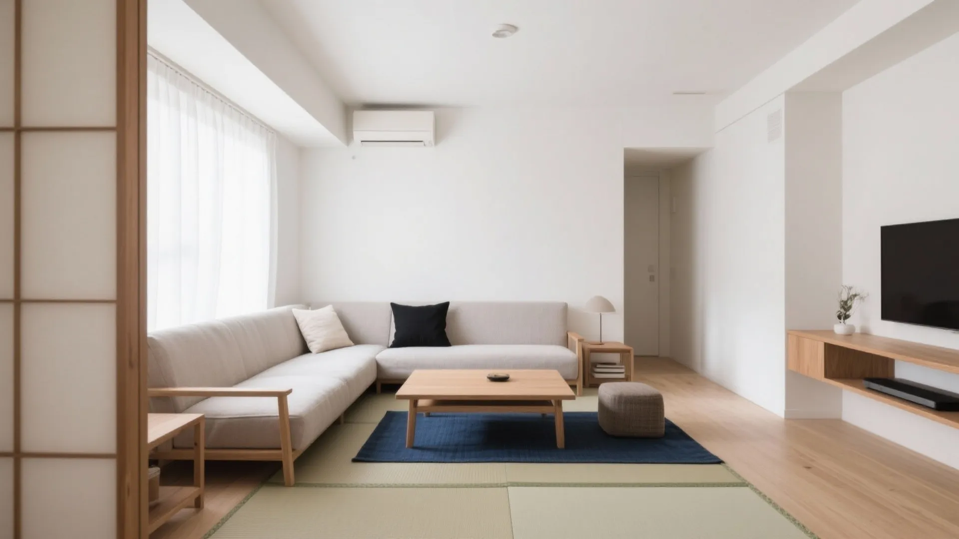 色は“70-20-10”で整える（日式風格×京都の静けさ）