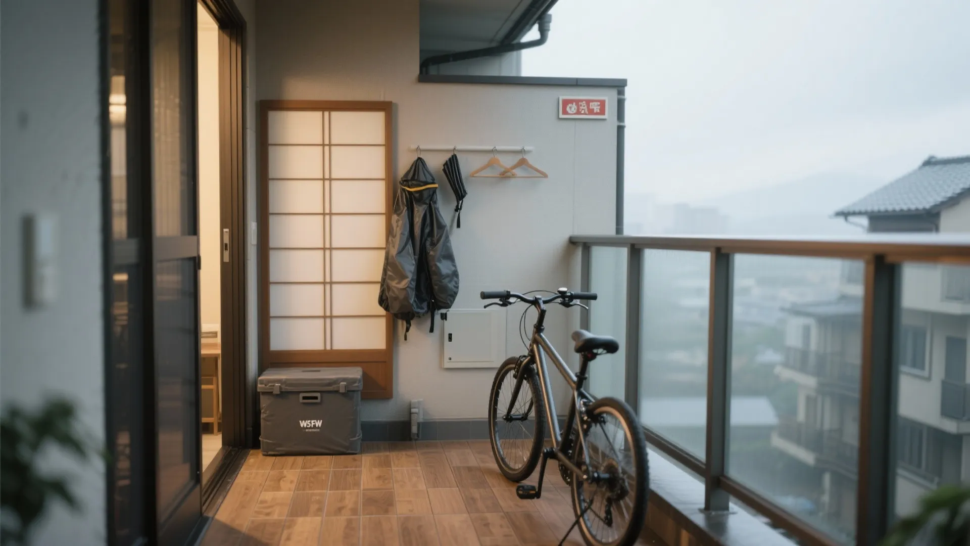 Tips 3: ベランダ活用は日本都市のルールを守る、京都でも近隣配慮が最優先