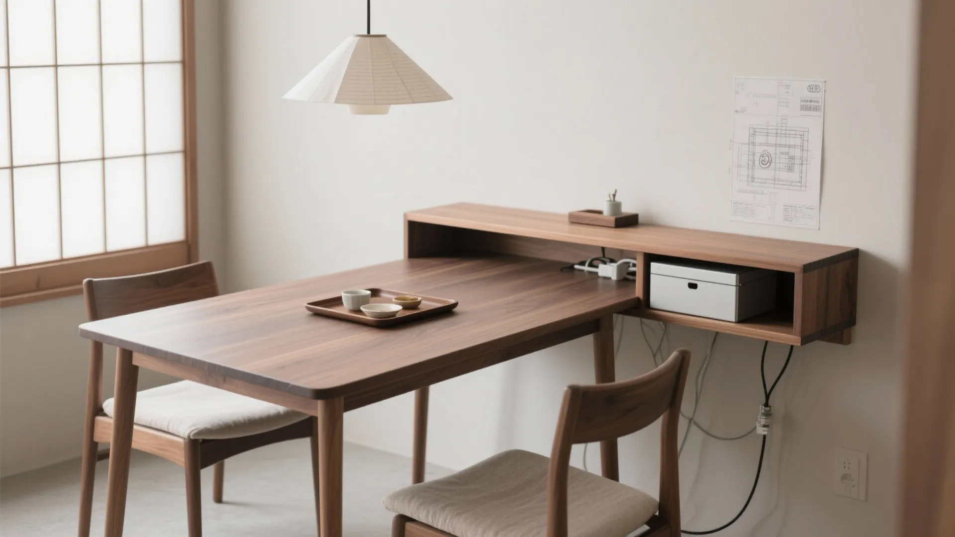 Tips 3: 小さなダイニングは“二役”で考える（日式風格×京都）