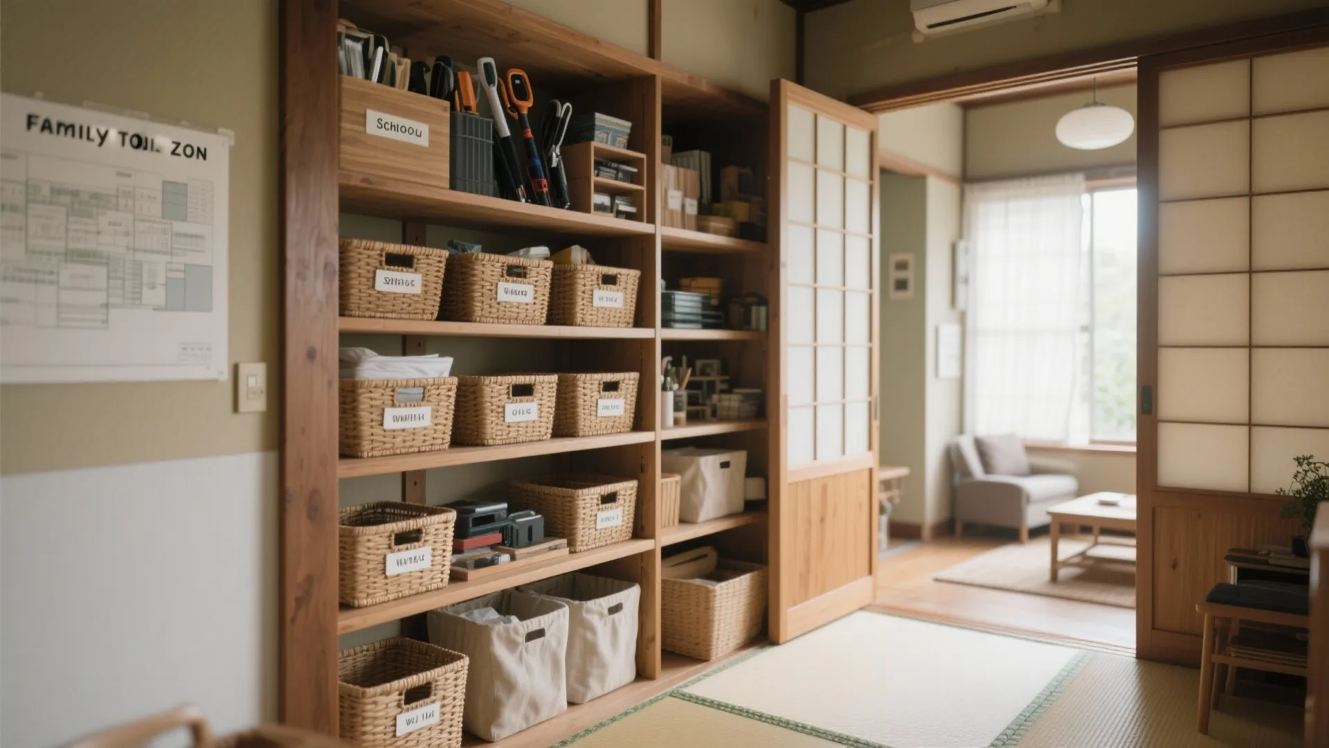 人数分ではなく「行動分」で考える収納技巧（収納の前後動線をセット化）