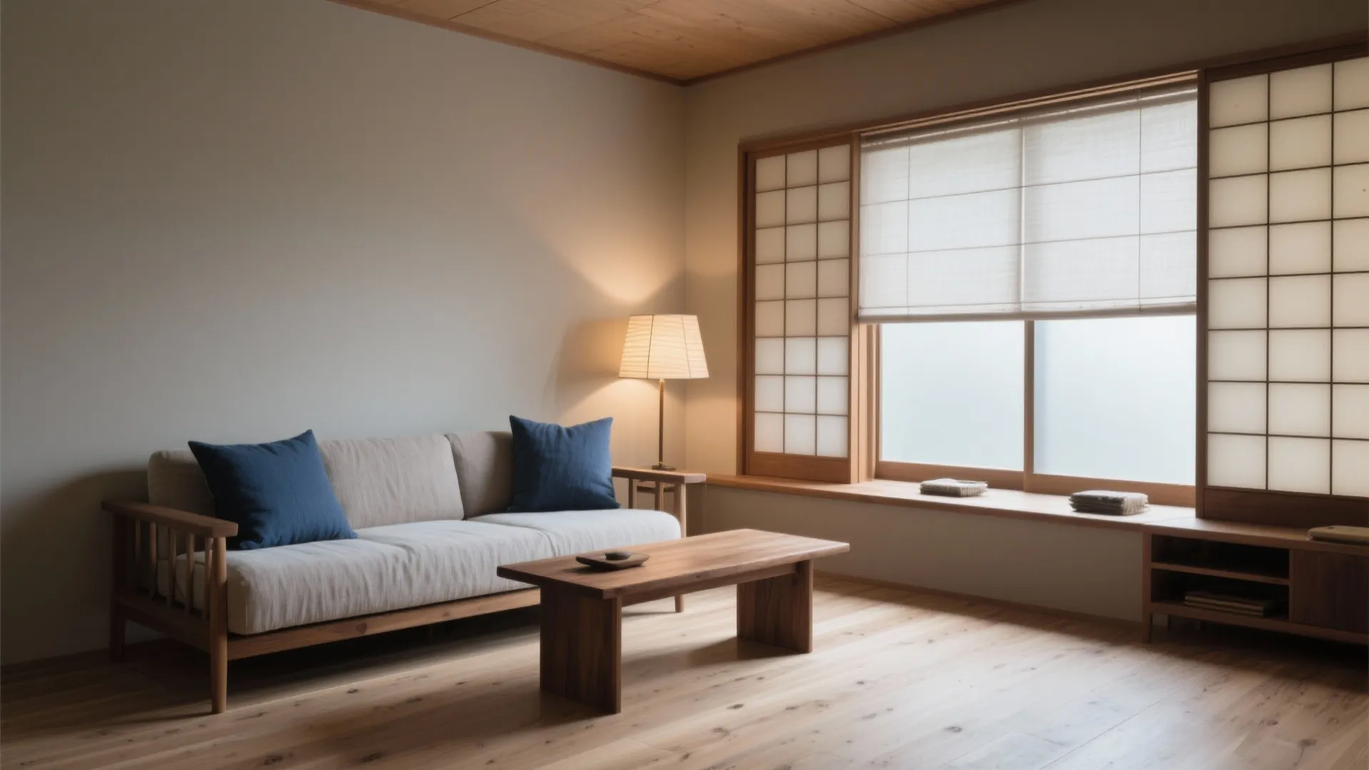 Tips 5: 日式風の“静かな色”で家族の気配をやさしく整える（日式风格・京都）