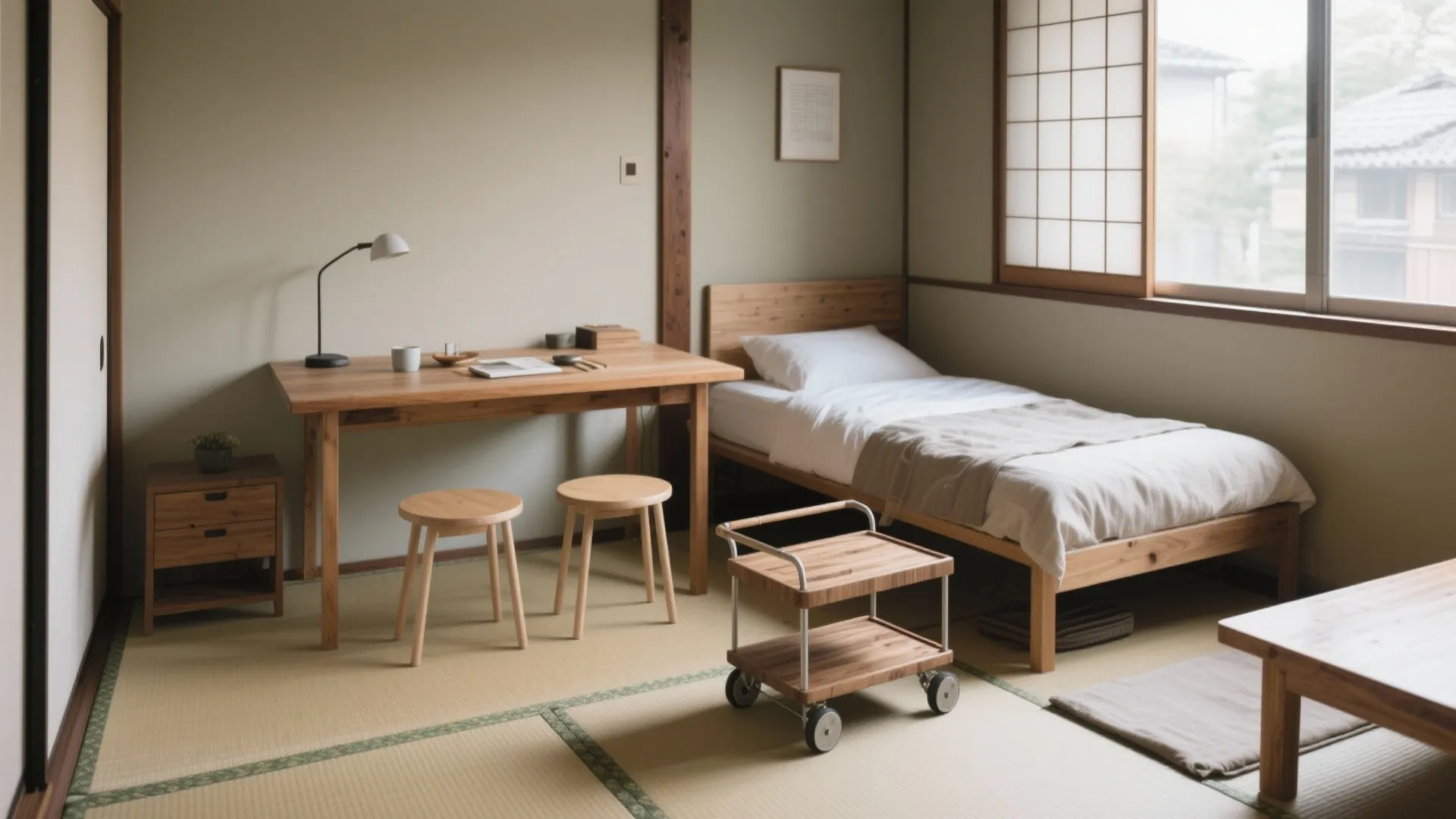 機能の“重ね掛け”家具：京都の町家に学ぶ、用途をたたむ設計