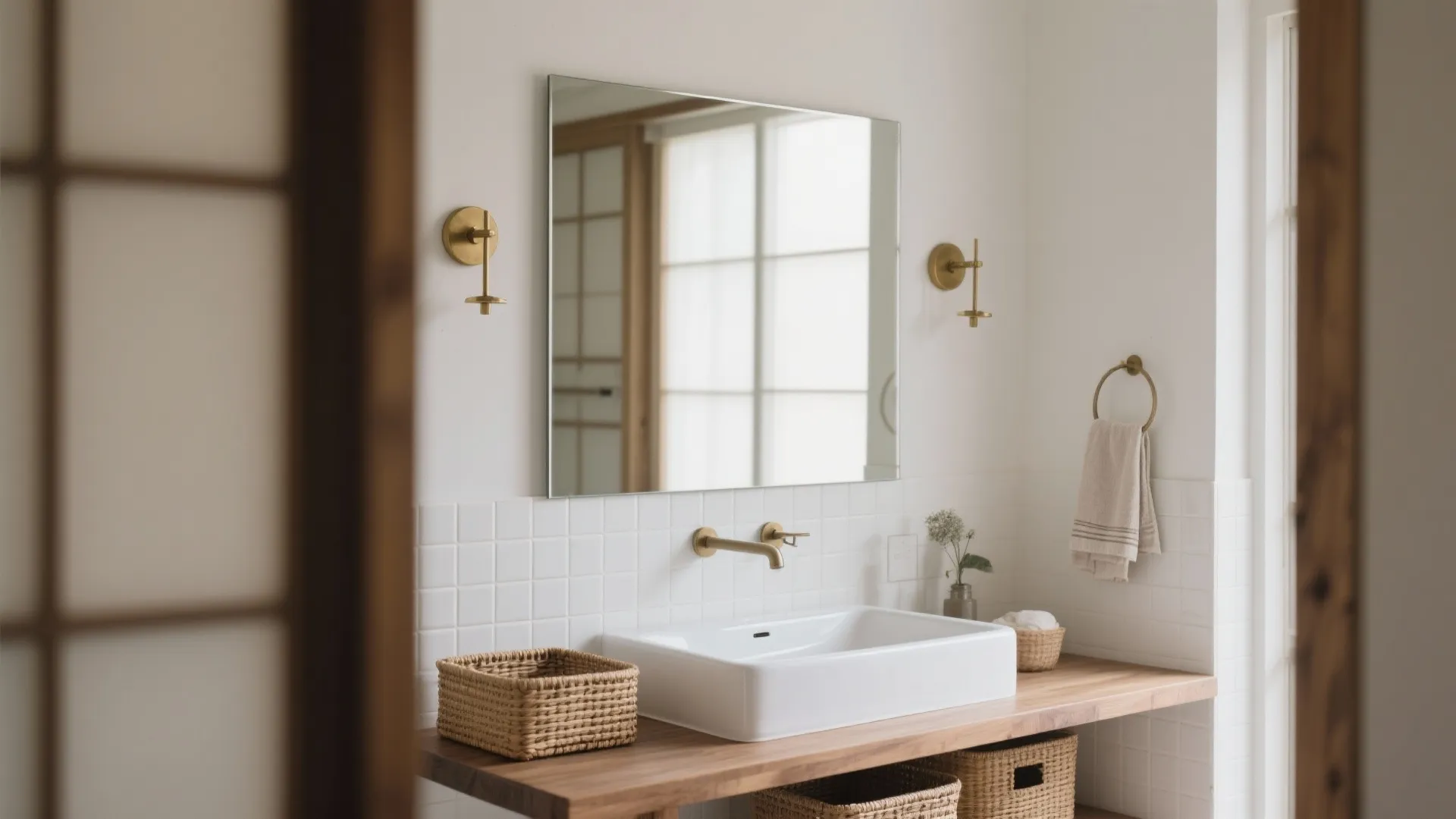 Tips 3: 水回りは洗面共有・浴室時間分け、京都の町家に学ぶ静けさ