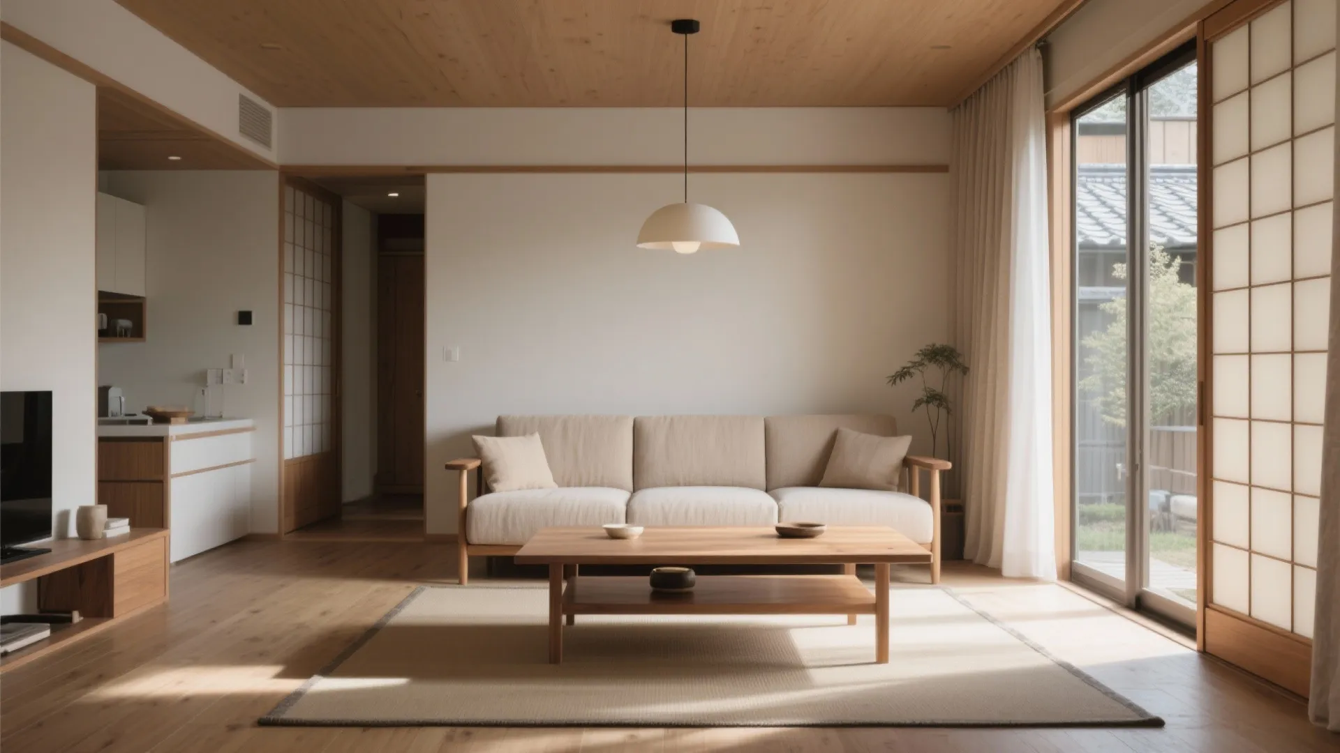 Tips 4: 背もたれの高さと色で奥行きを伸ばす。京都の町家から学ぶ“重心を下げる”技（色彩と日式風格）