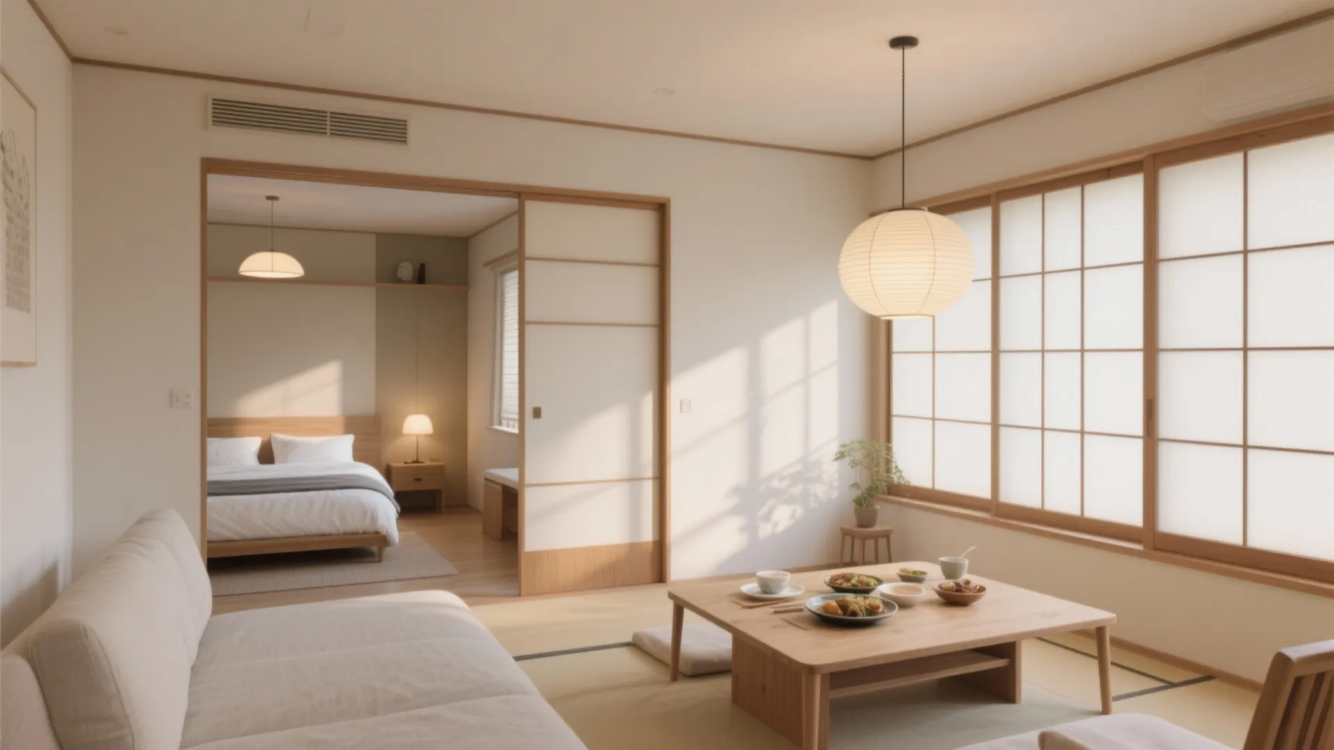 Tips 4: 光と色で部屋ごとの役割を分ける（日式風格・京都の暮らし）