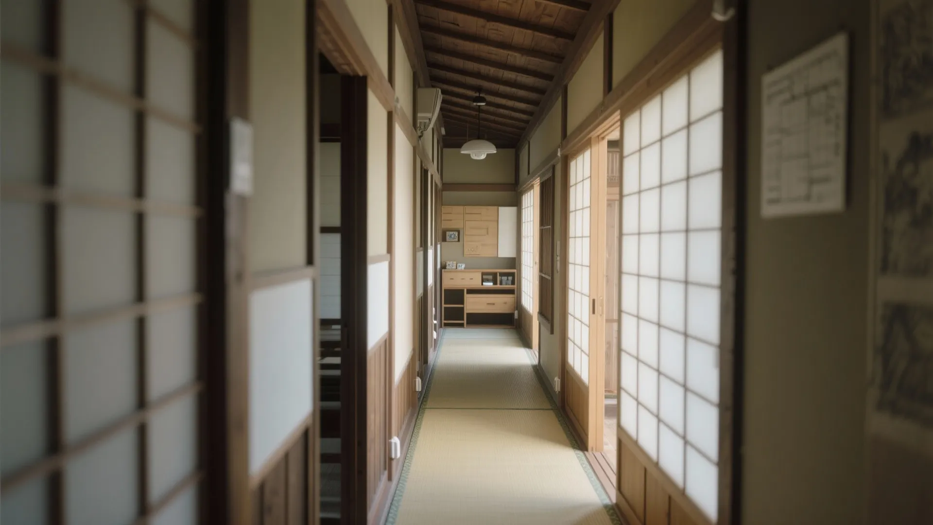 Tips 3: 京都の町家・低天井でも安全第一——養生と通路幅の“日式風格”