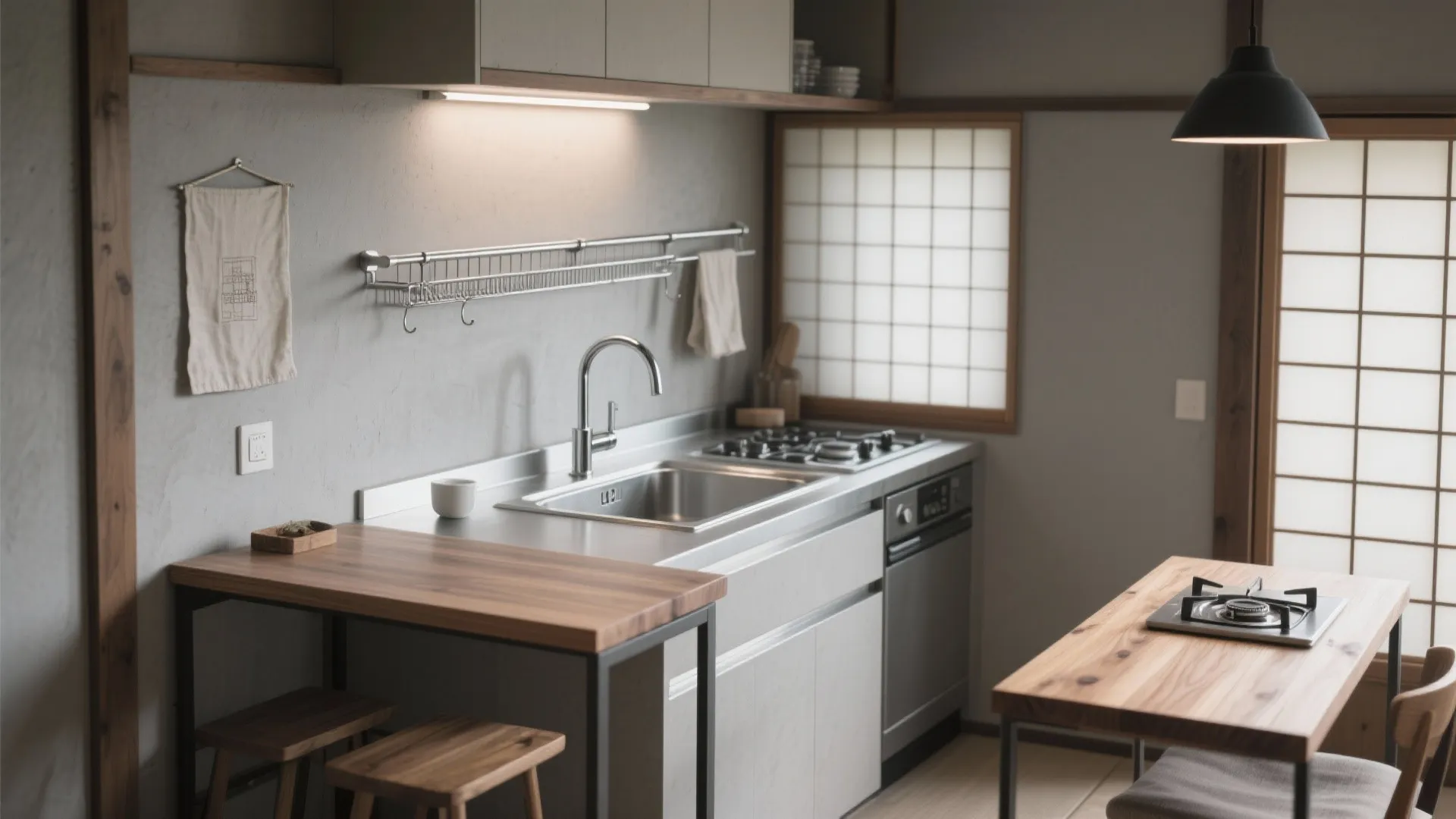 Tips 3: 京都の町家風でも“面を広げる”（日式风格）