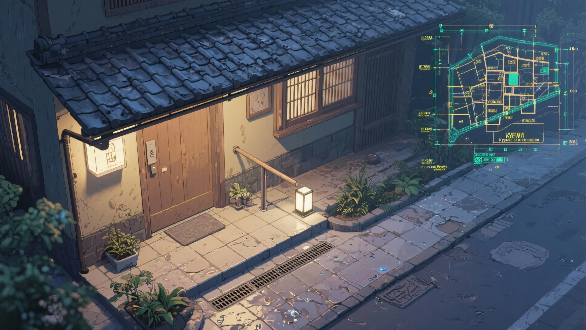 Tips 9: 屋外アプローチは“雨の日こそ安全”に