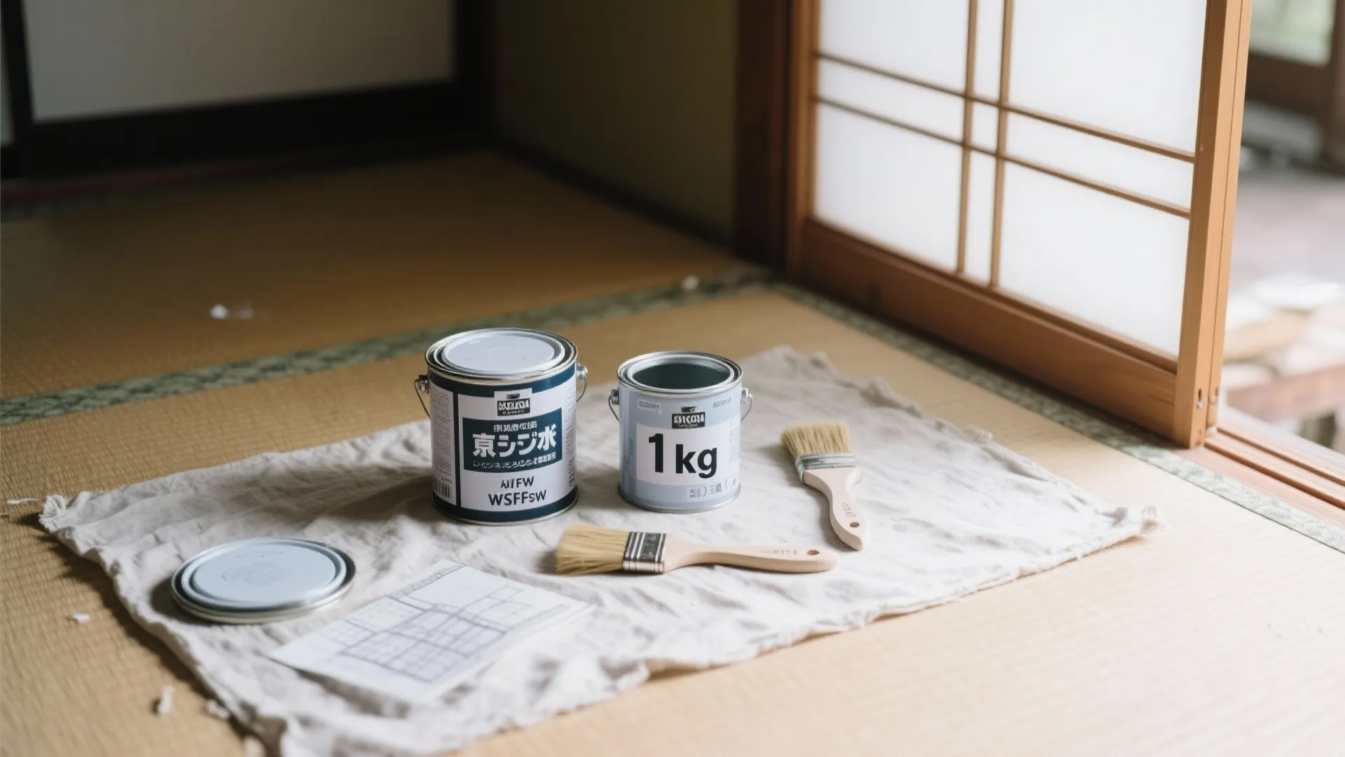 Tips 3: 建材・塗料では“1k缶＝1kg缶”の慣用も（京都のリフォームでよく見る）
