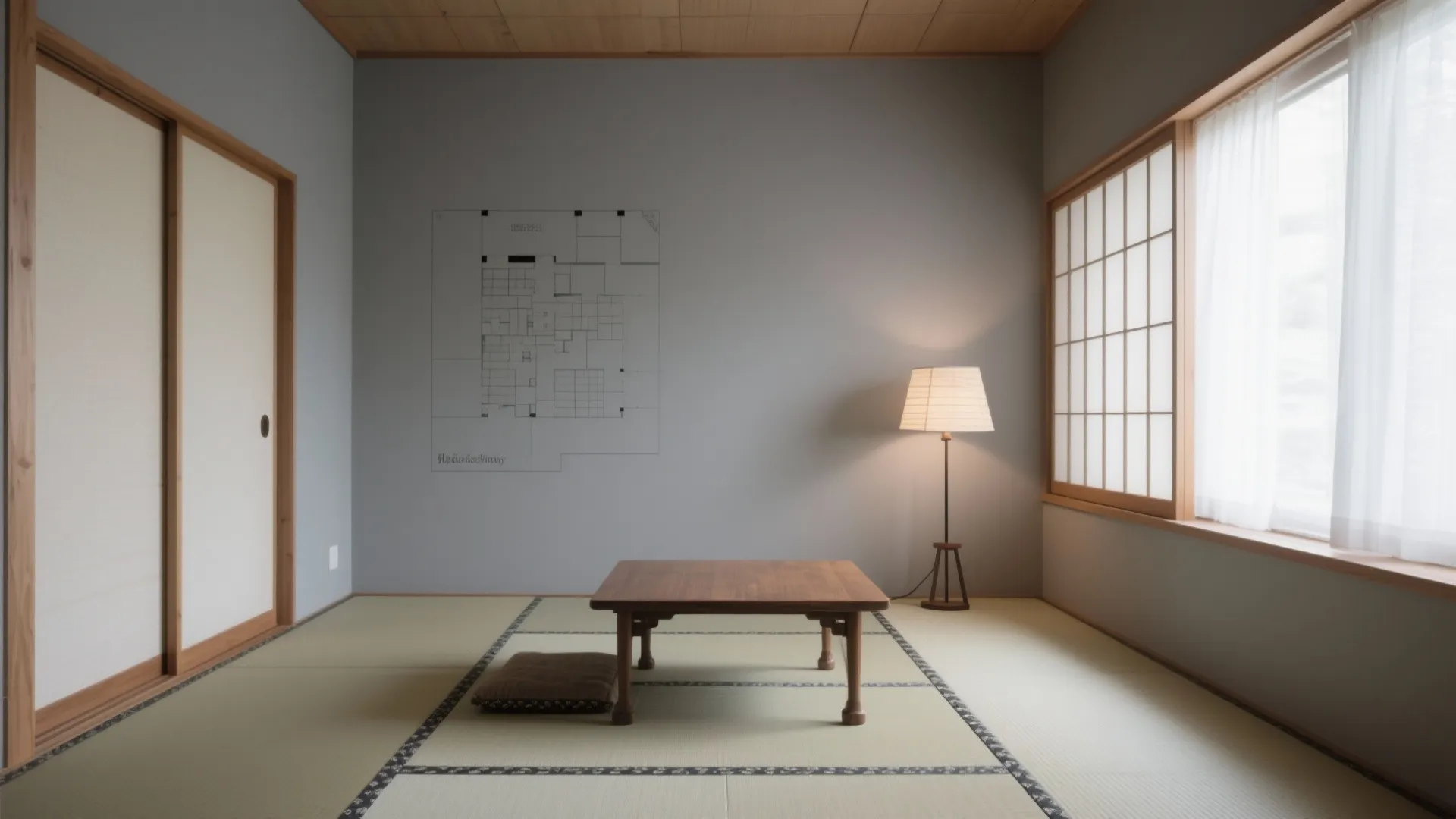 4. 京都的に“しつらえ”を分ける：2畳分のマルチゾーンをつくる