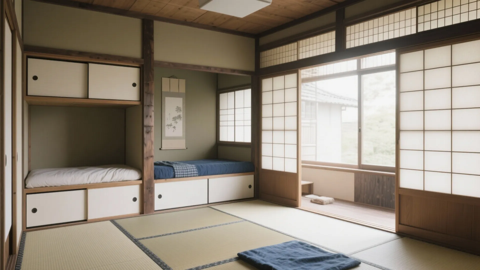 和室の再編集：京都の風合いを活かす日式スタイルのミックス