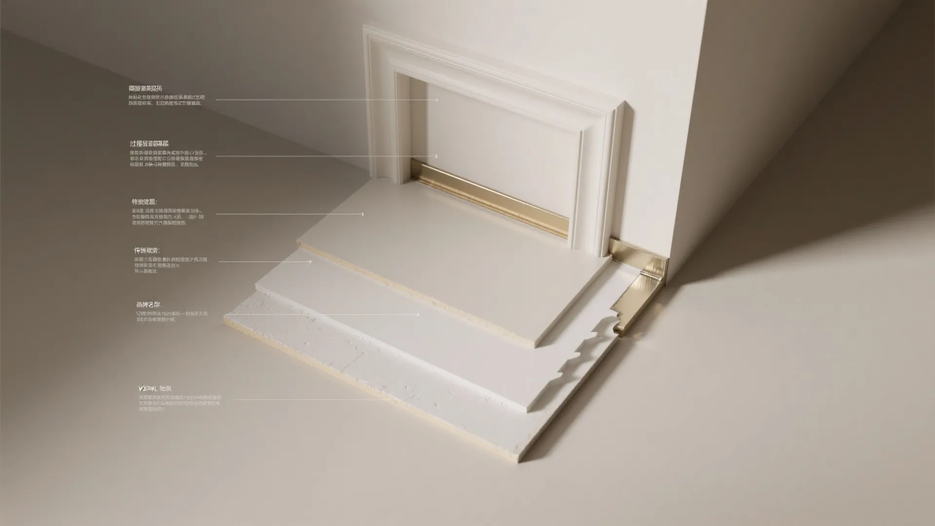 Transitional L-Arch for Compact Layouts