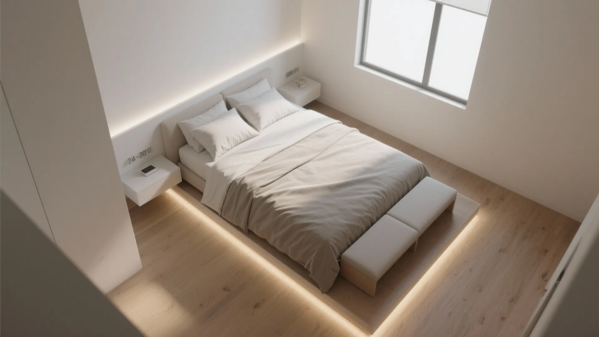 Corner-Focused “L” Circulation